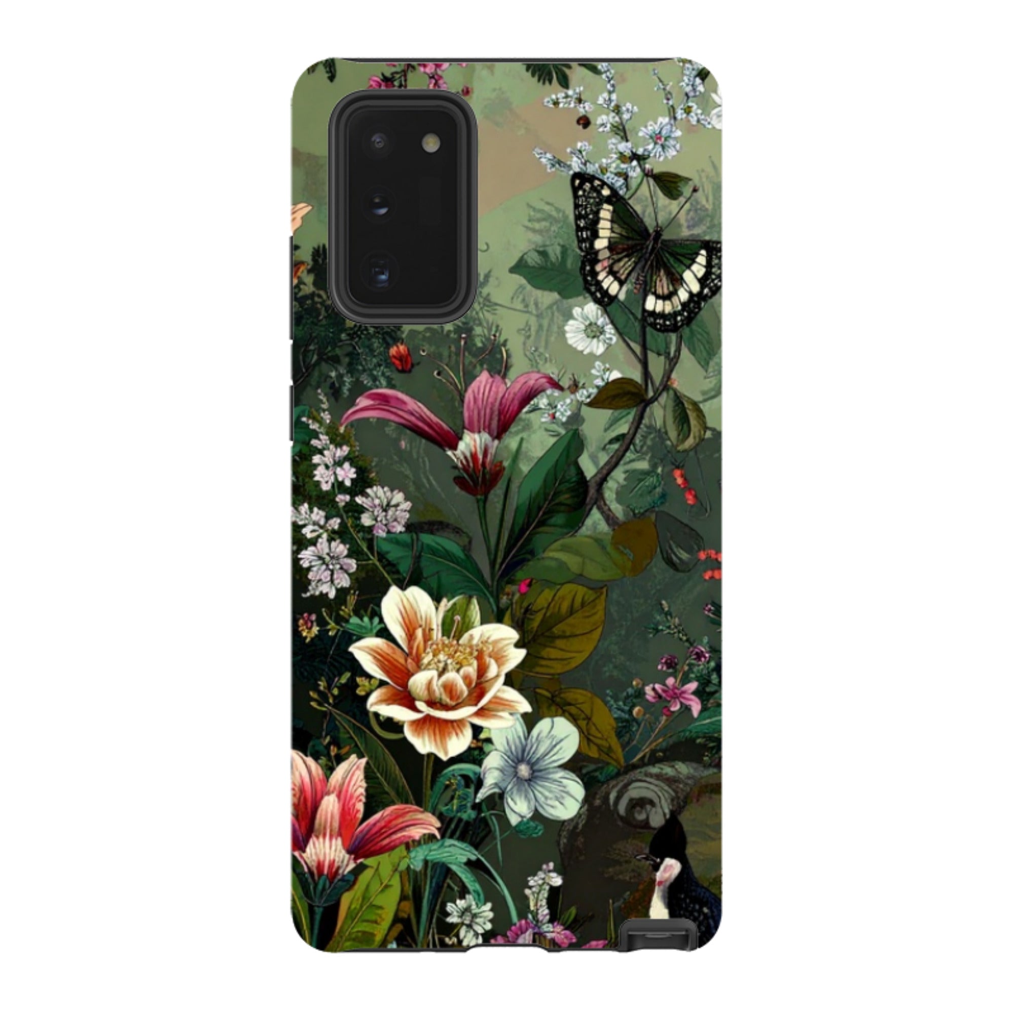 Samsung Tough Case - Green Vyne Butterfly