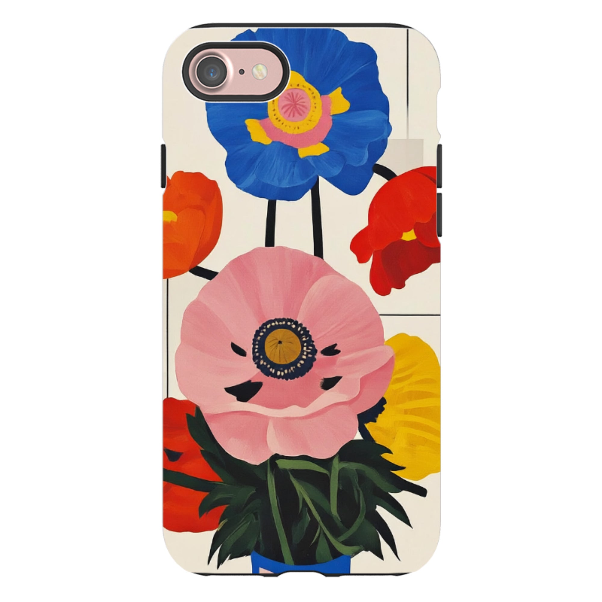 iPhone Tough Case - Kisling Poppy Peach