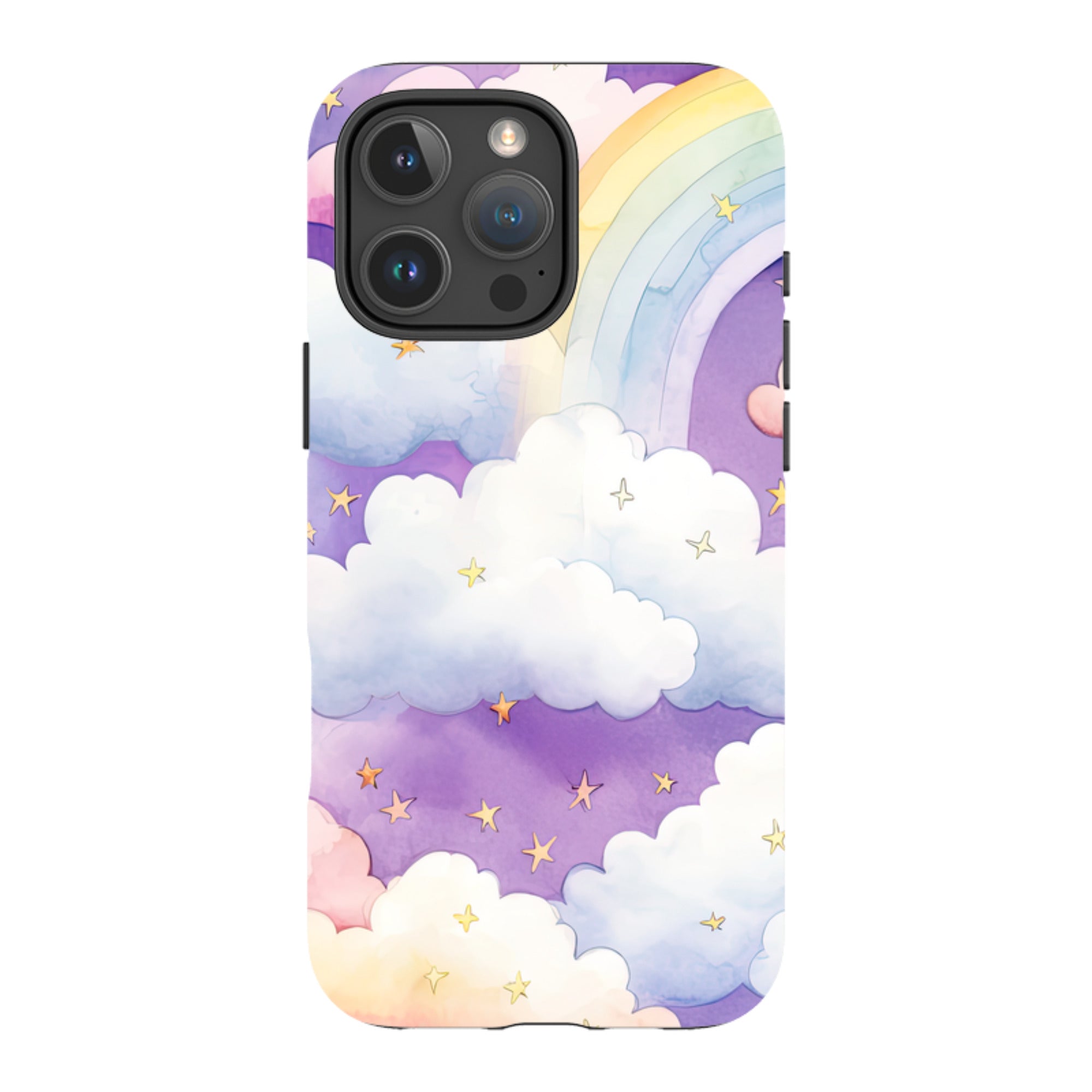 iPhone MagSafe Tough Case - Rainbow Clouds II