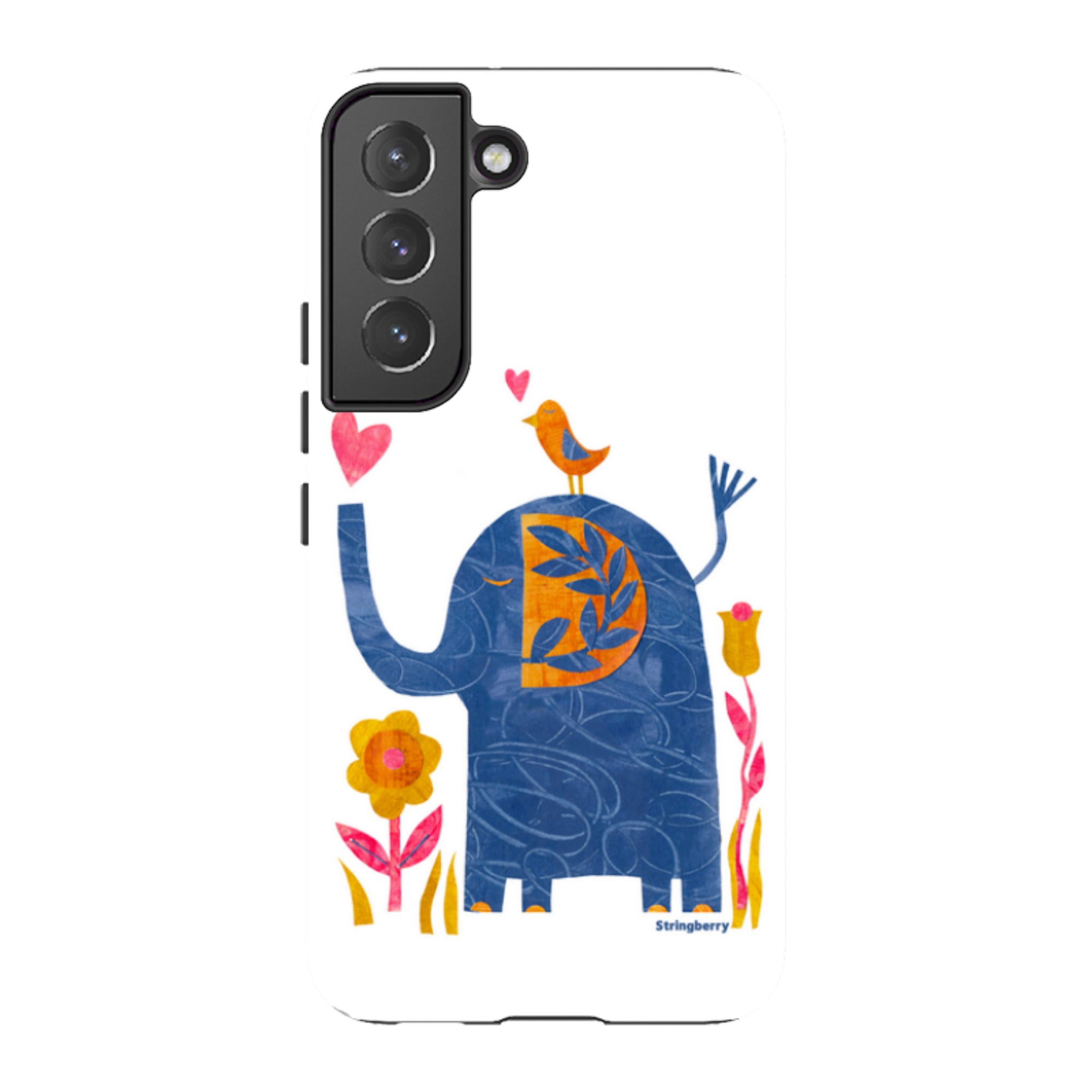 Samsung Tough Case - Elephant In Love By Tracey English