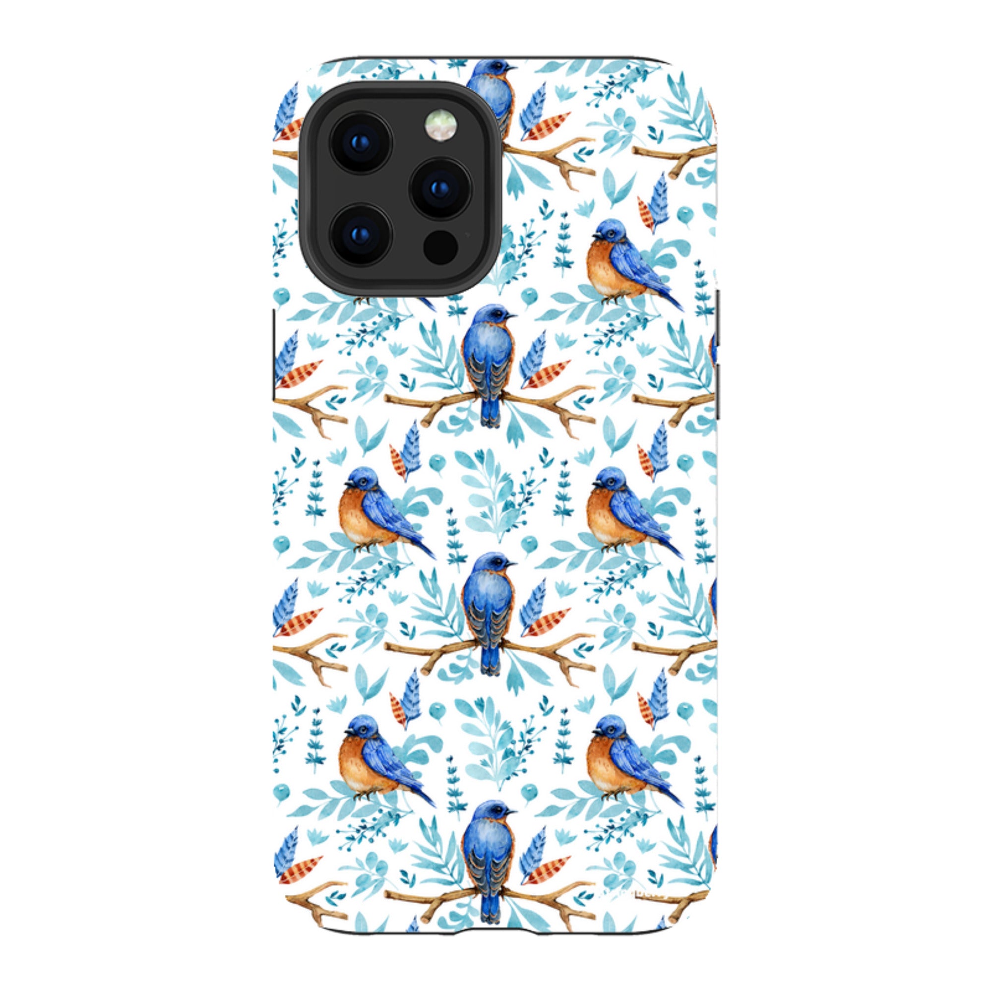 iPhone Tough Case - Bluebirds