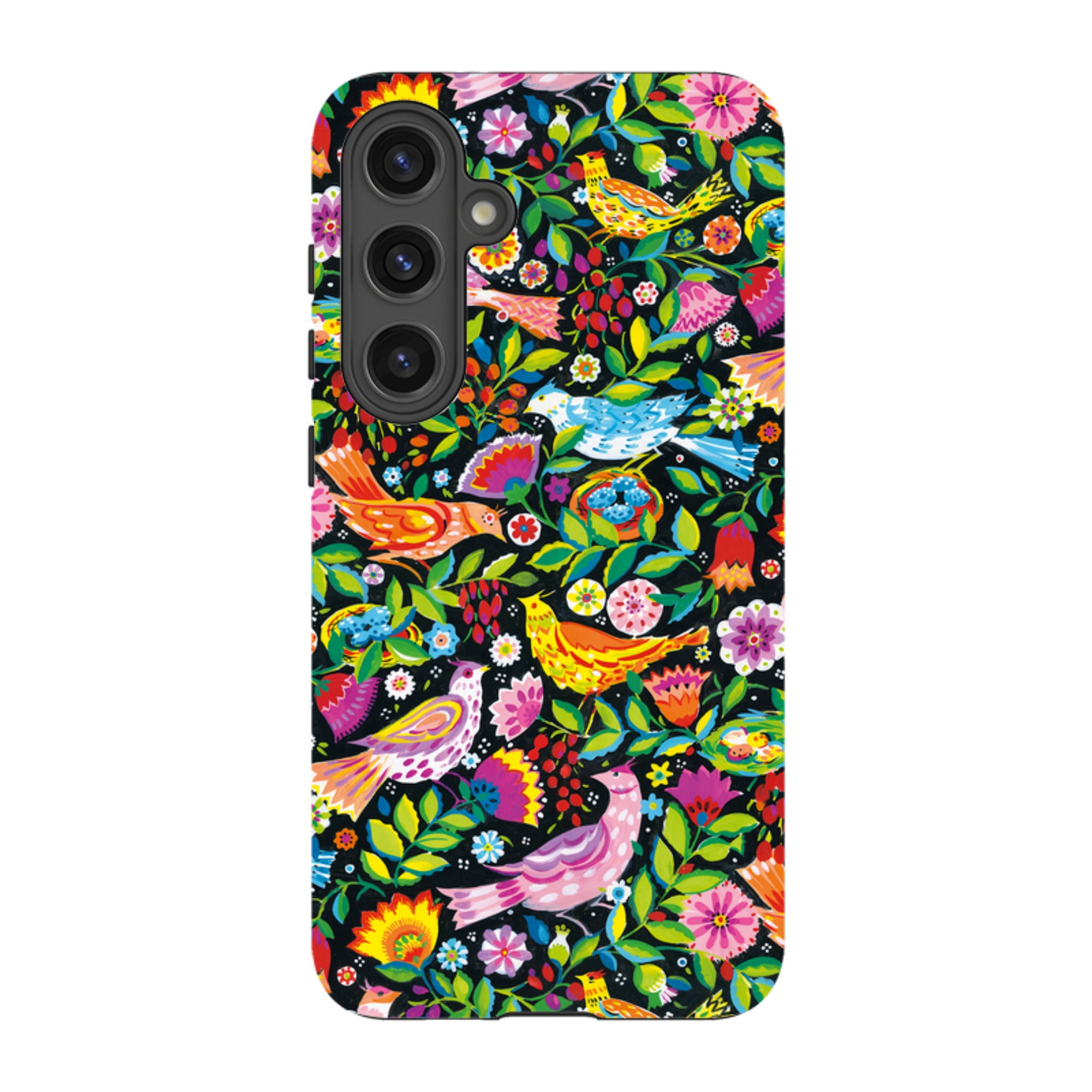 Samsung Tough Case - Folk Birds By Sarah Campbell