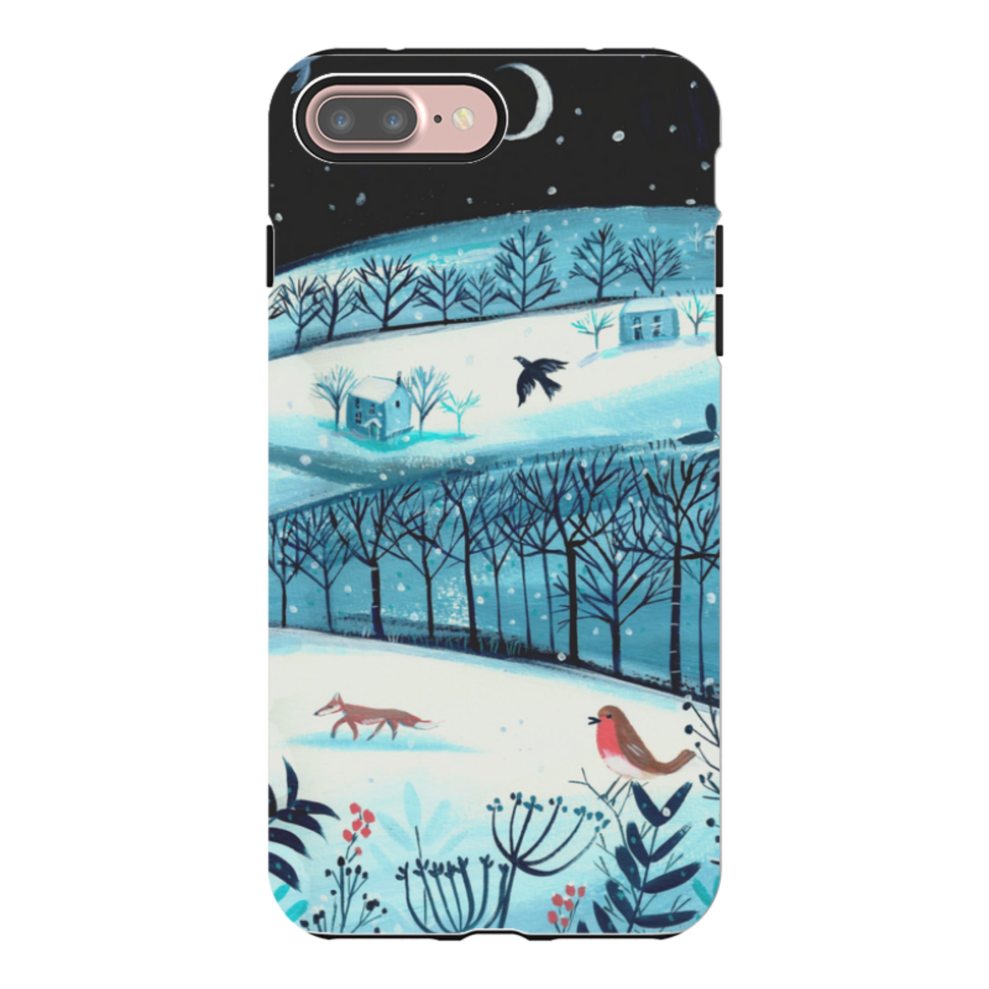 iPhone Tough Case - Winterscape-2 By Mary Stubberfield