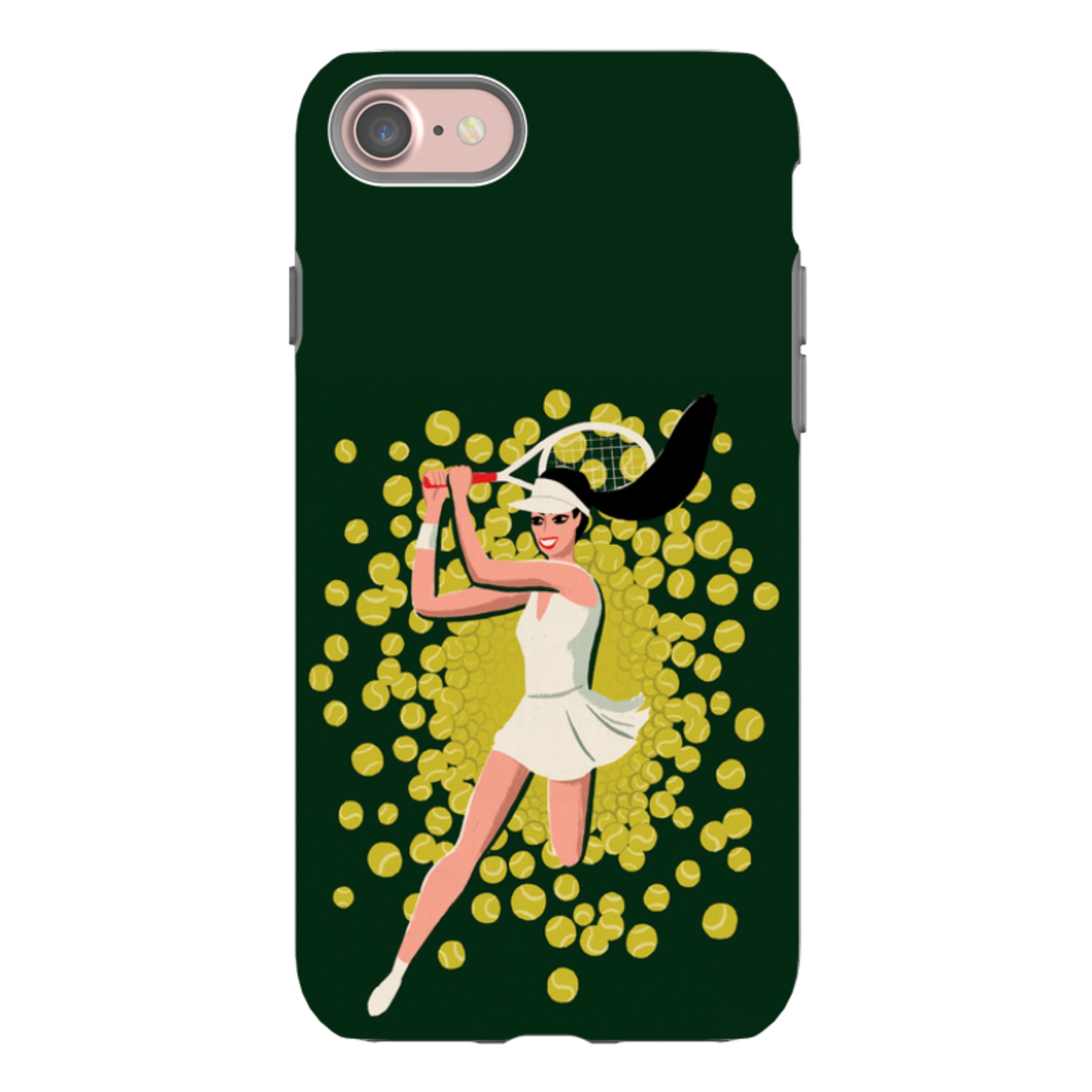 iPhone Tough Case - Tennis Burst