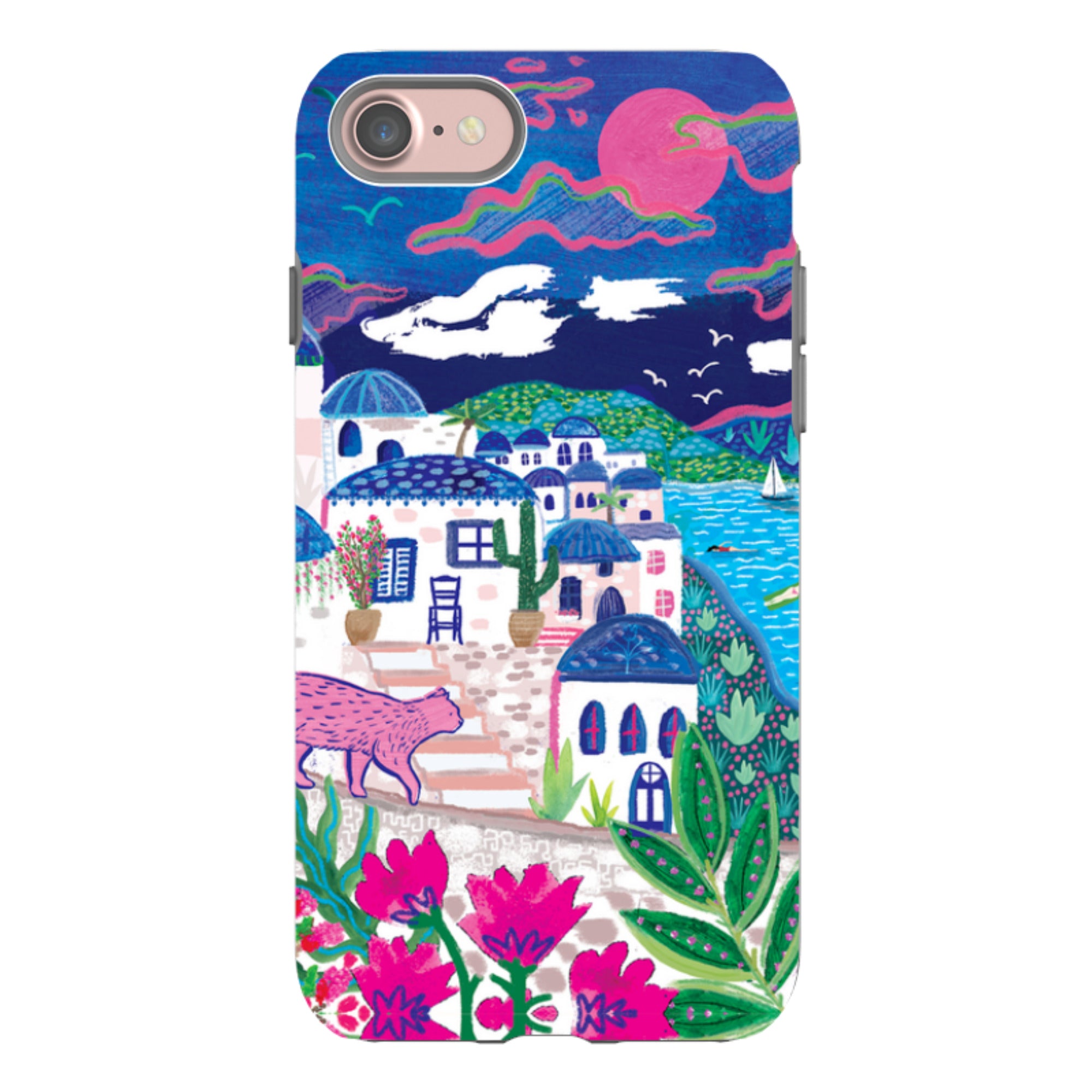 iPhone Tough Case - Sapphire Seas III By Emma Frances Grant