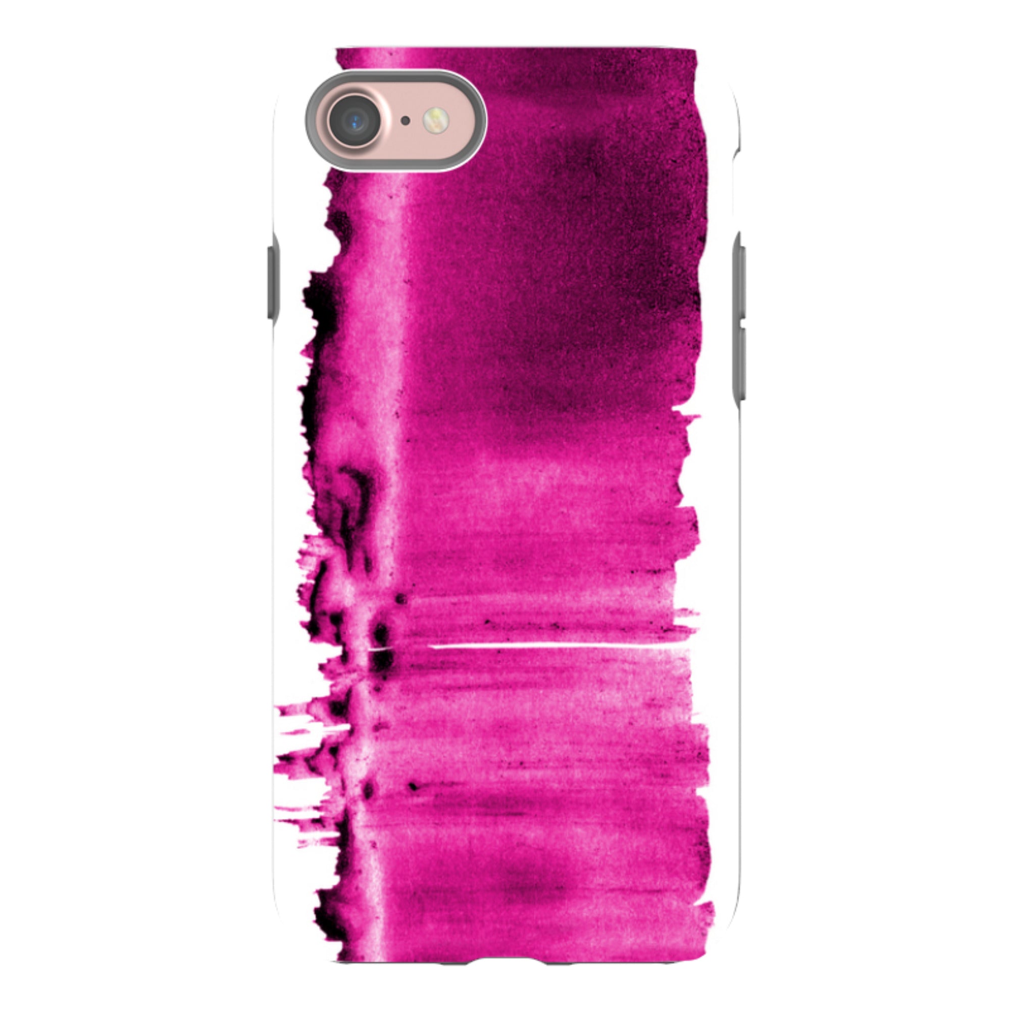 iPhone Tough Case - Pink Ink By Kitty Joseph