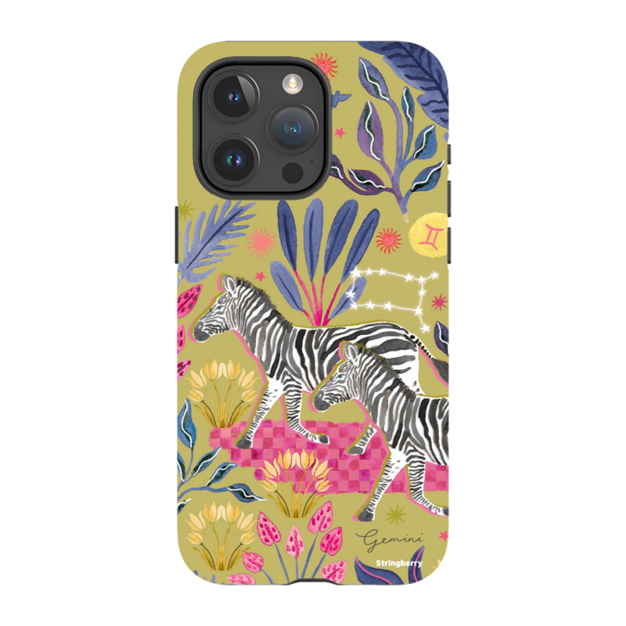 iPhone Tough Case - Gemini By Emma Frances Grant