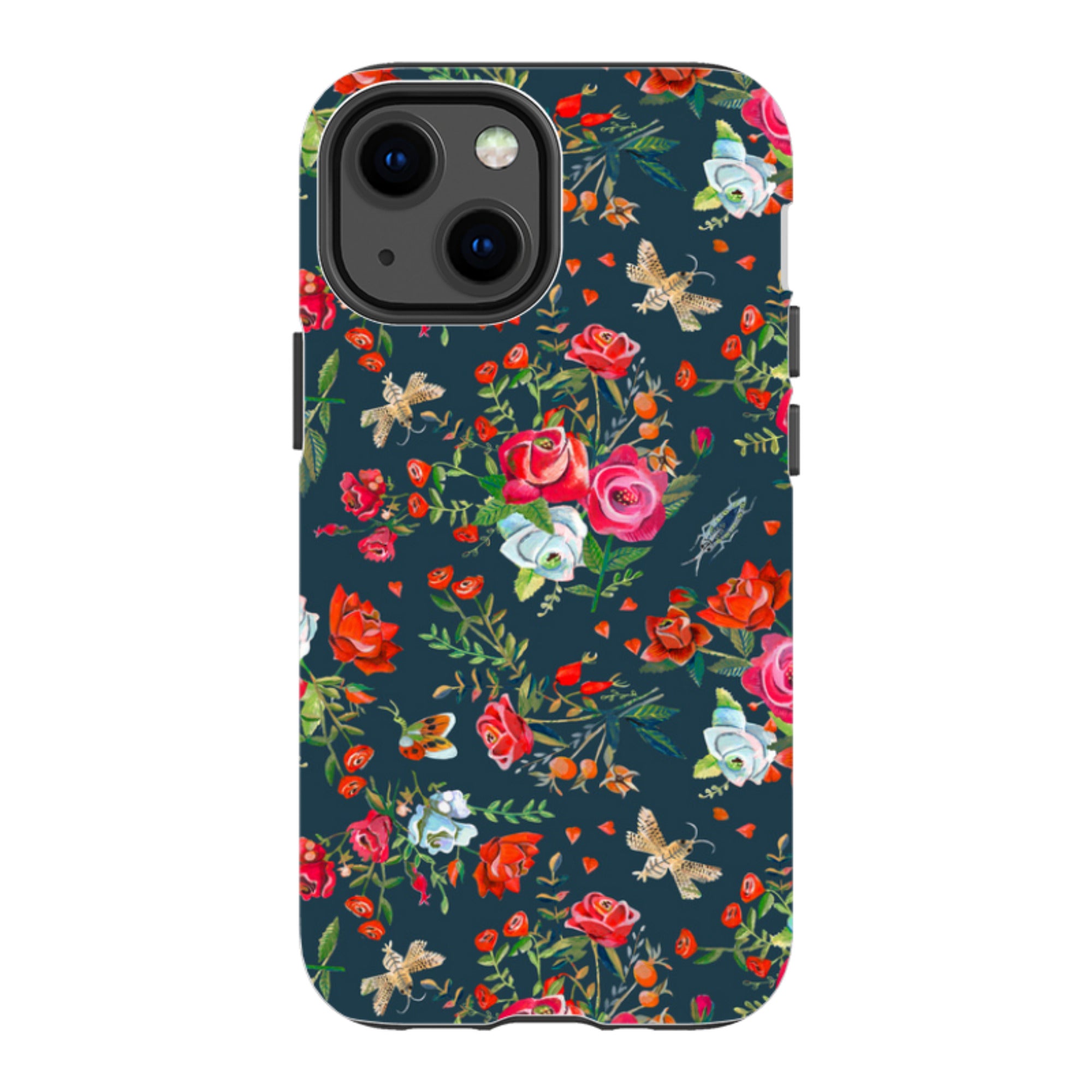 iPhone Tough Case - Blue Roses By Caroline Bonne Muller