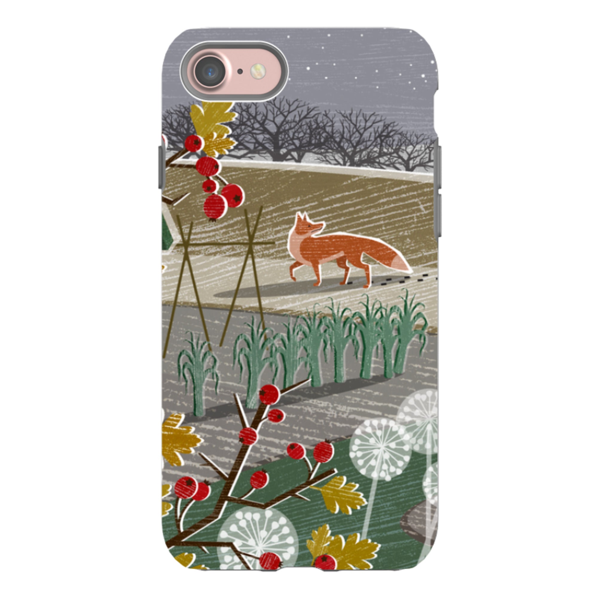 iPhone Tough Case - Night Fox 2 By Liane Payne