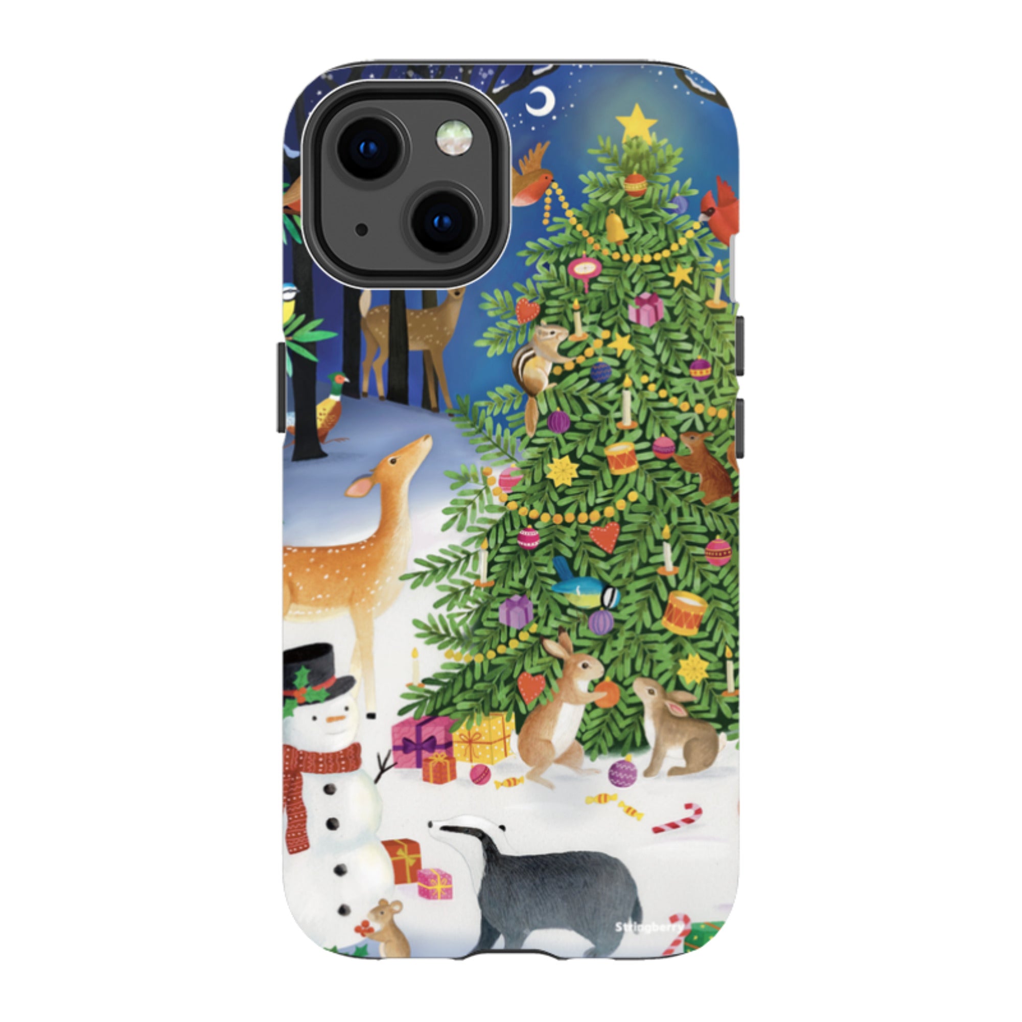 iPhone Tough Case - Xmas Pattern IV By Bex Parkin