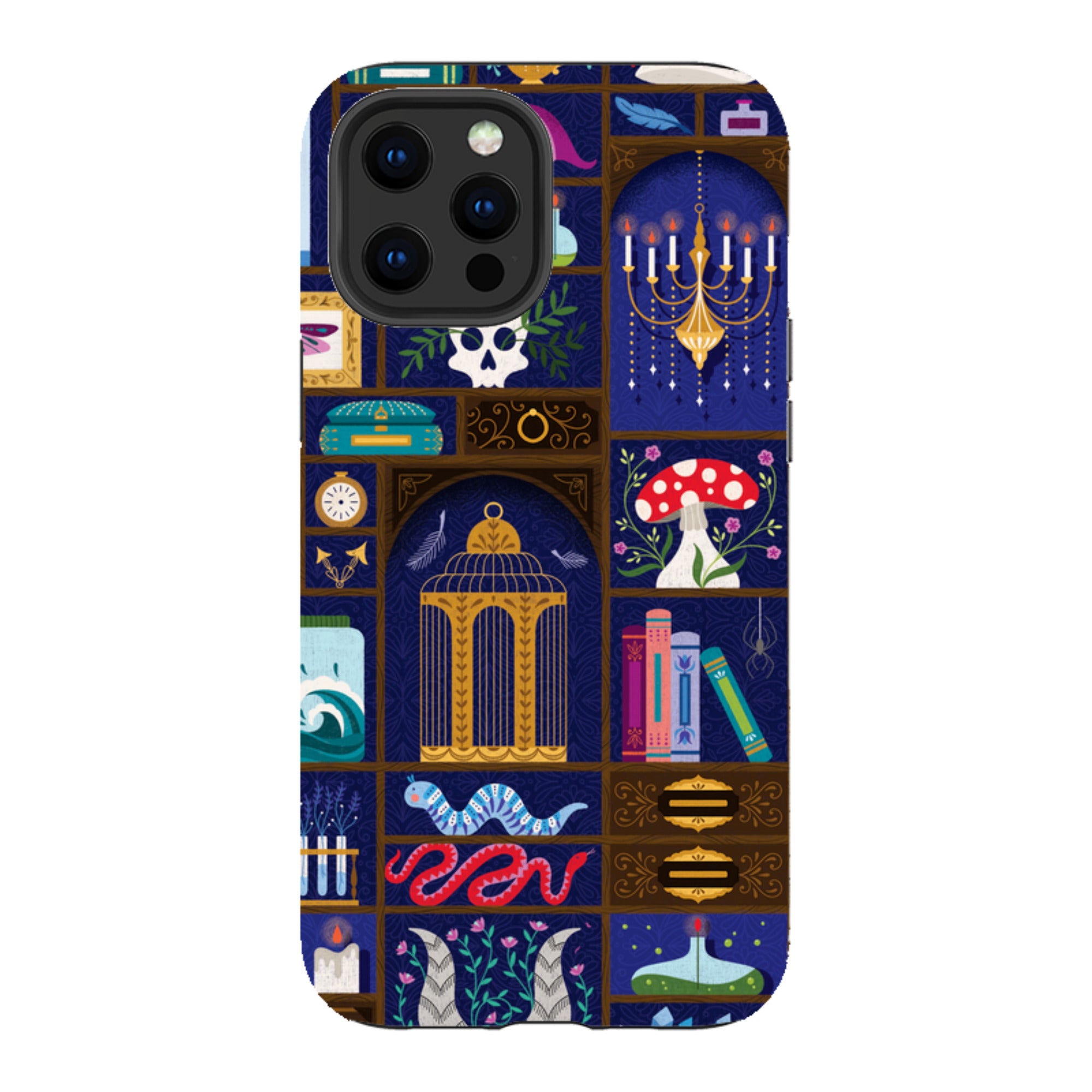 iPhone Tough Case - Cabinet Of Curiosities By Jenny Zemanek