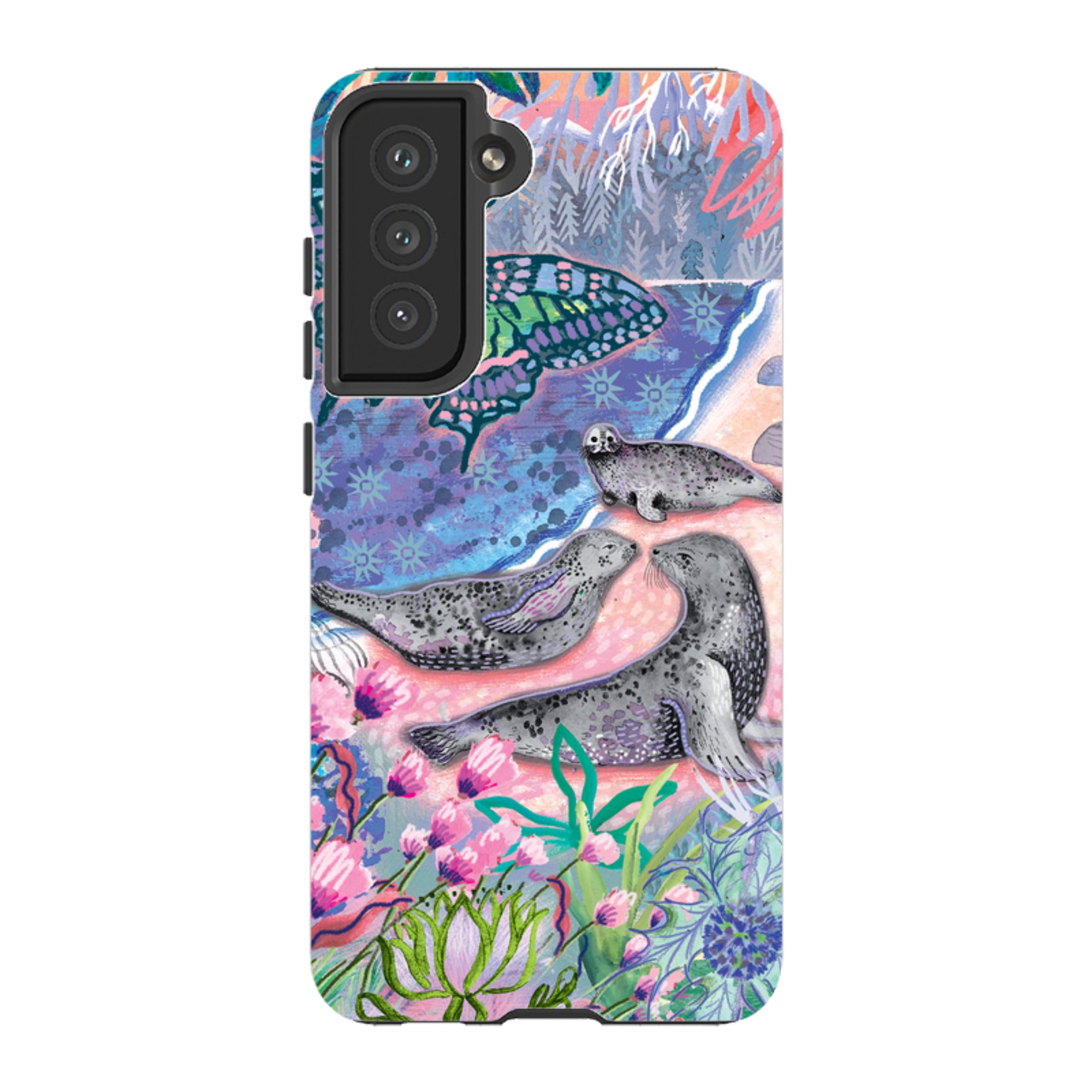 Samsung Tough  Case - Scenic Seals Of Norfolk By Emma Frances Grant