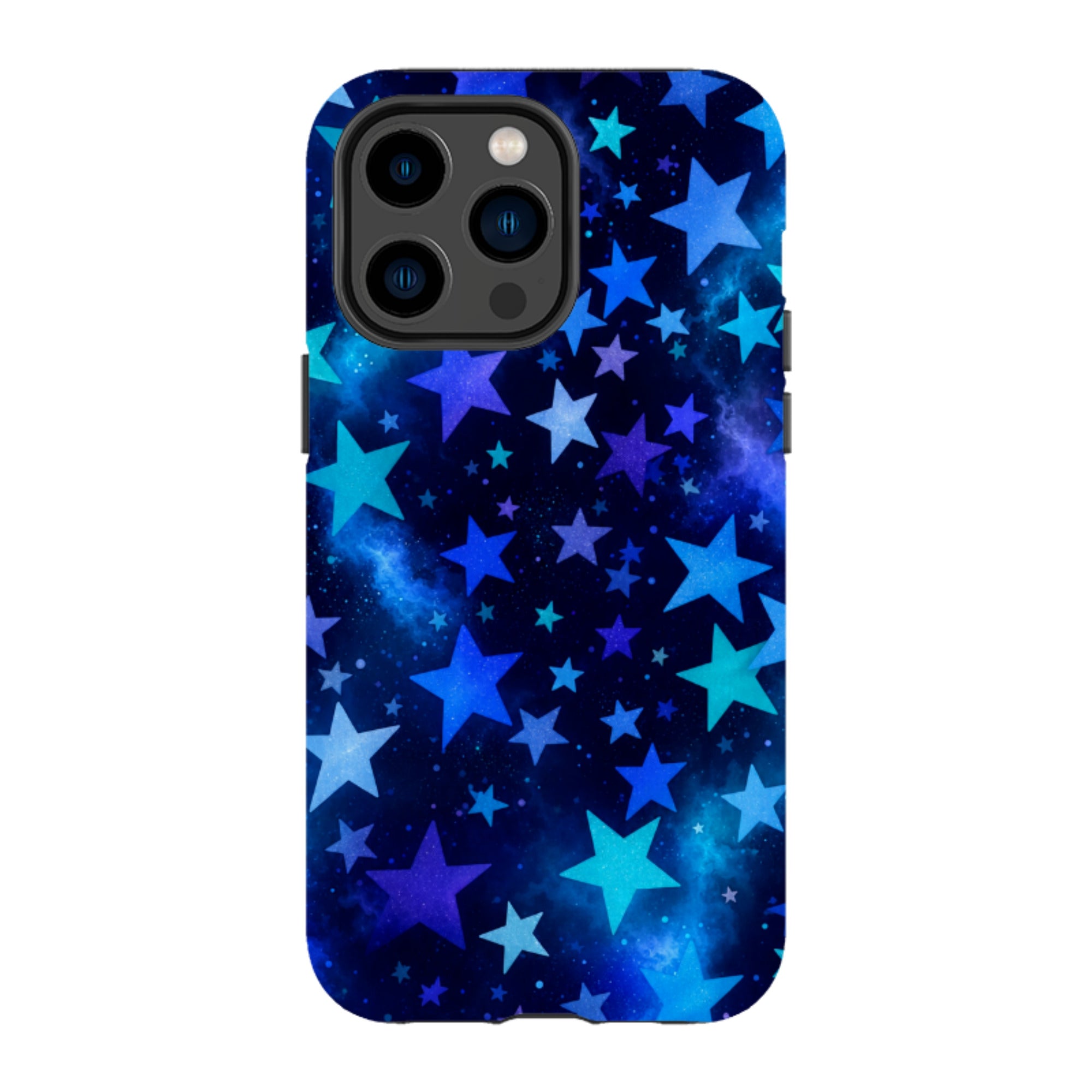 iPhone Tough Case - Blue Galaxy Star