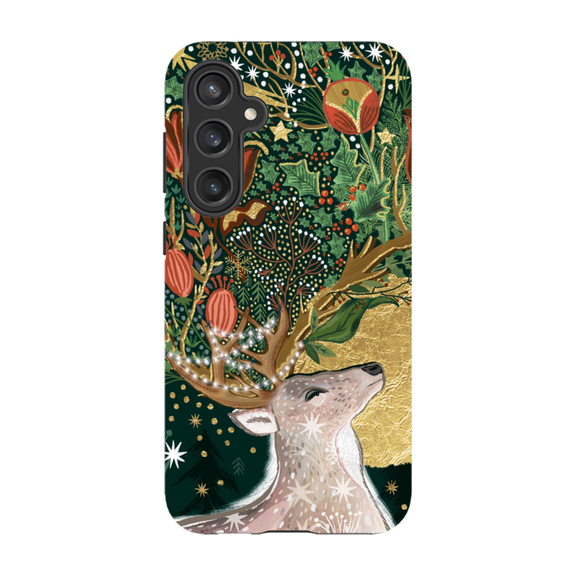 Samsung Tough Case - Winter Deer I By Emma Frances Grant