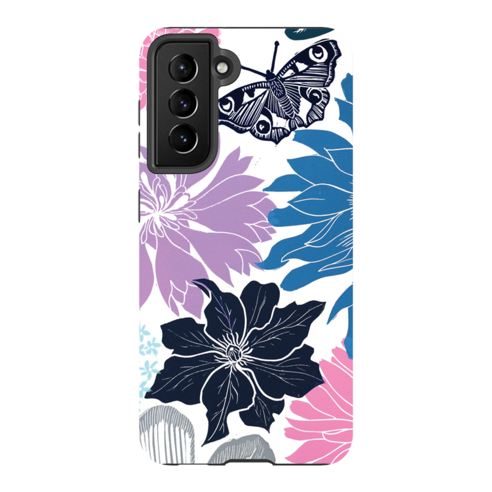 Samsung Tough Case - Cottage Garden Butterfly By Kate Heiss