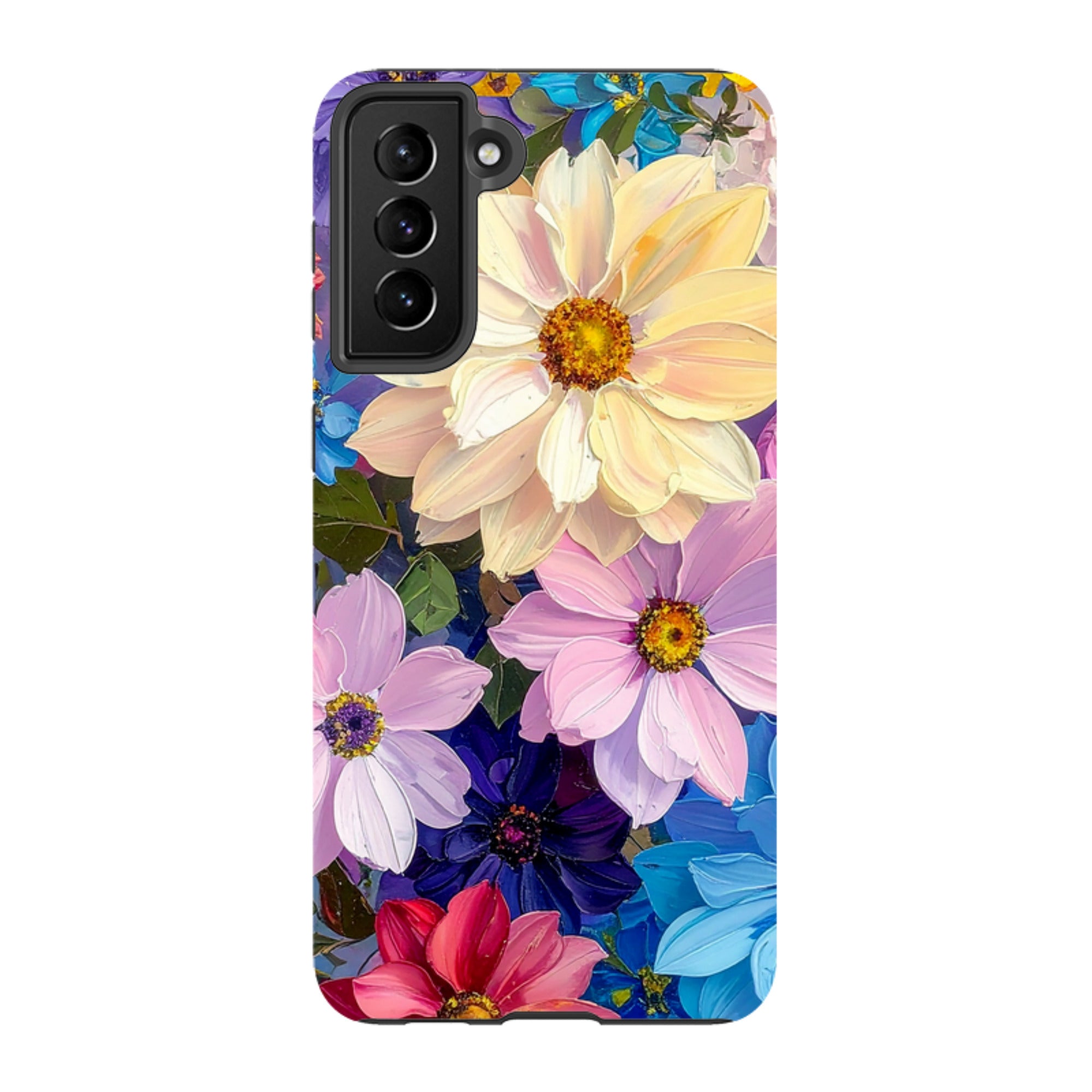 Samsung Tough Case - Summer Floral Blue Garden