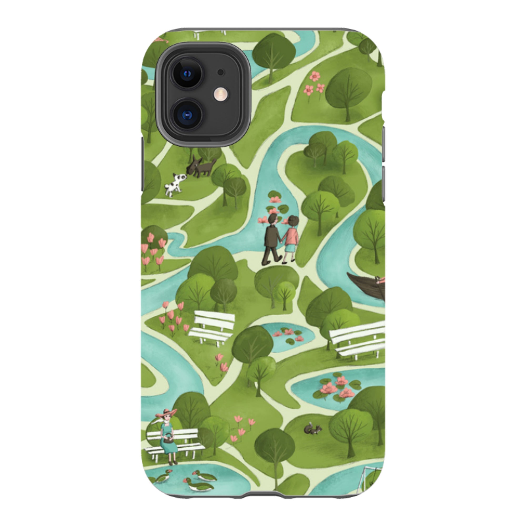 iPhone Tough Case - In the Park By Maja Lindberg