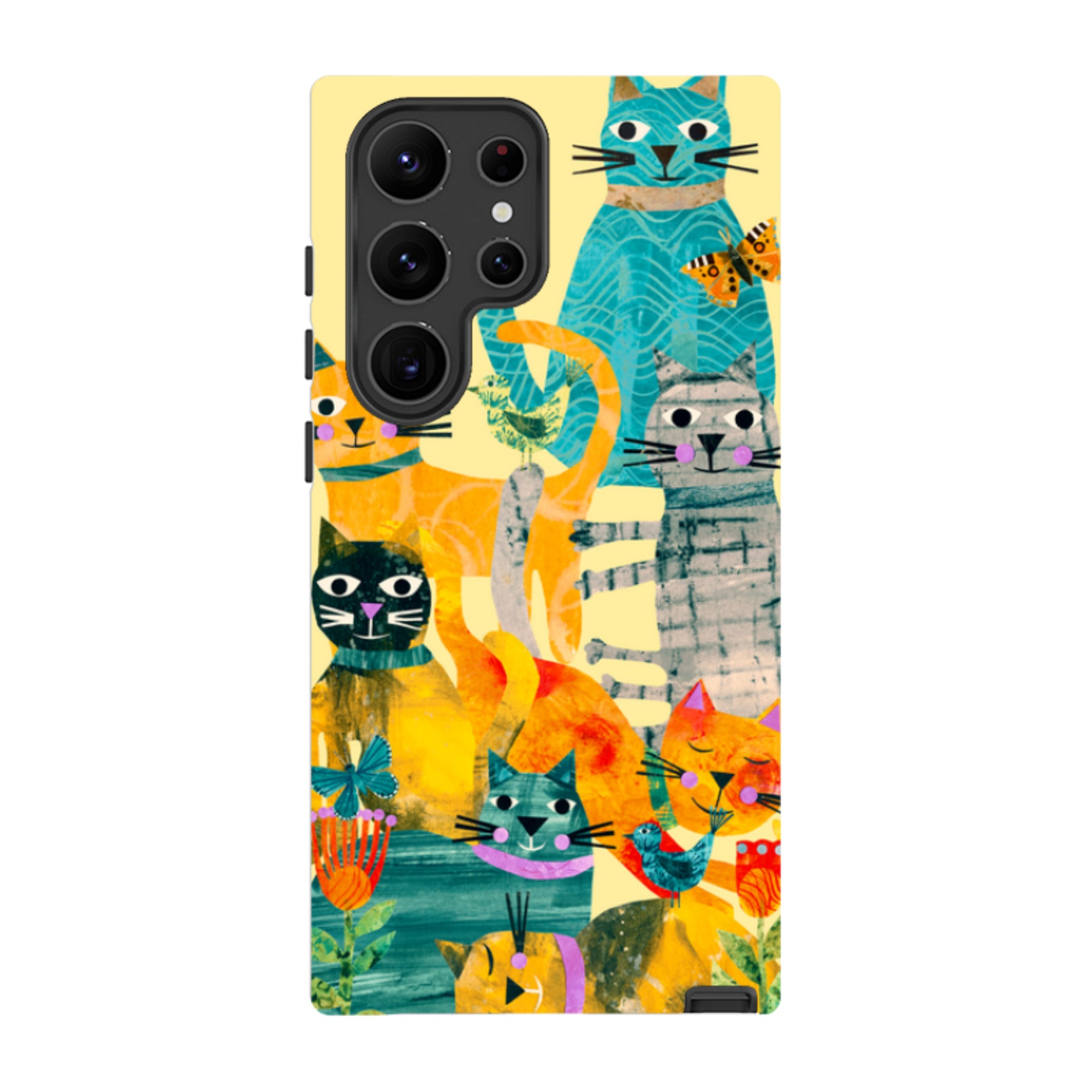 Samsung Tough  Case - Cat Party III By Tracey English