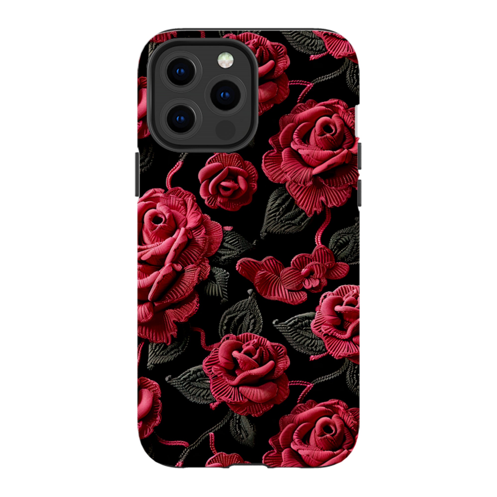 iPhone MagSafe Tough Case - Dark Roses
