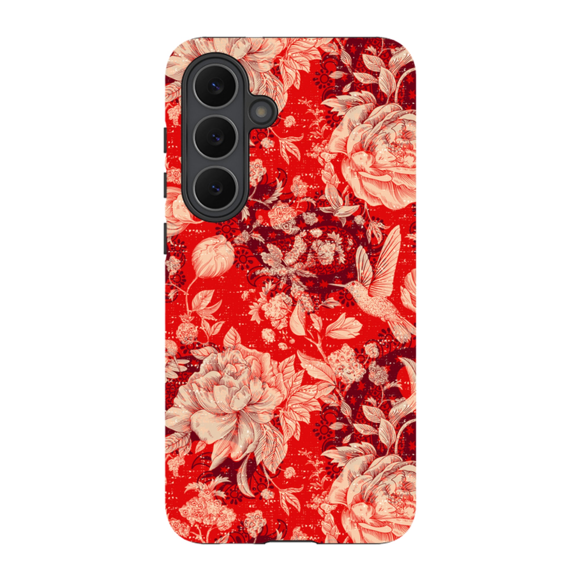 Samsung Tough Case - Red Peonies