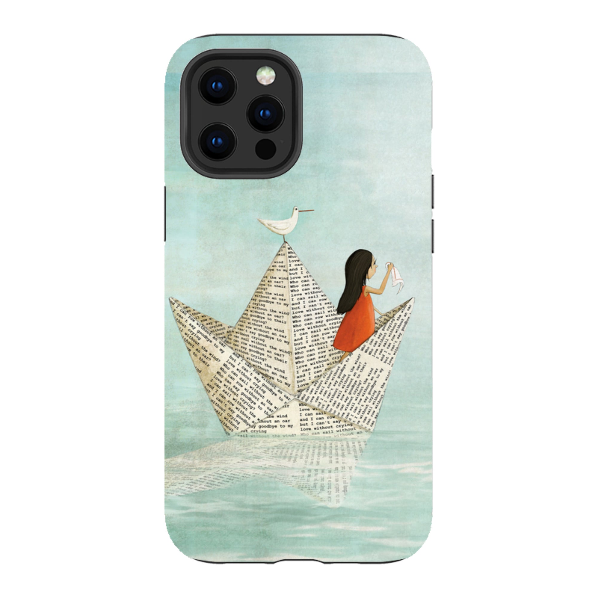 iPhone Tough Case - Sail Without A Wind By Maja Lindberg