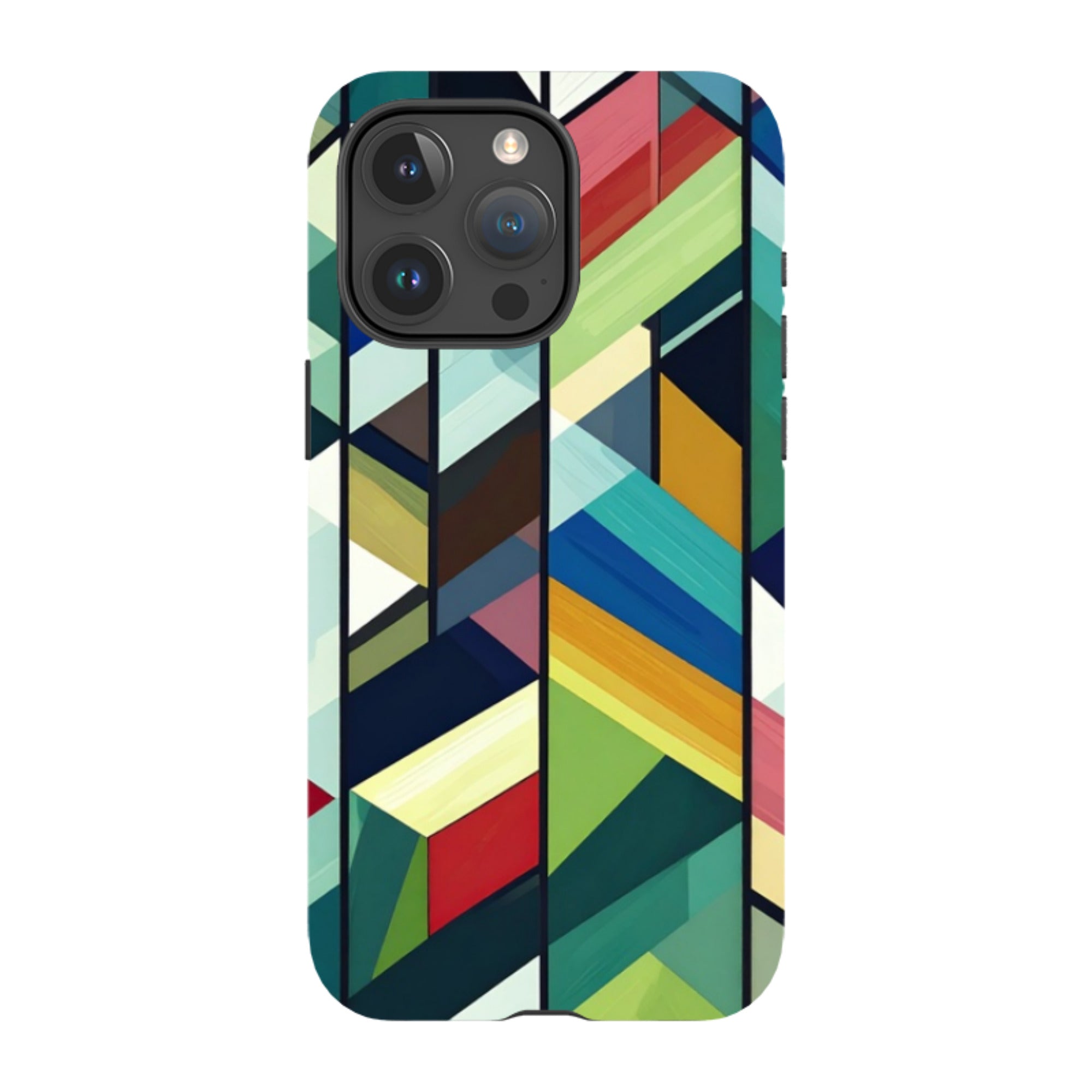 iPhone MagSafe Tough Case - Technicolour Green
