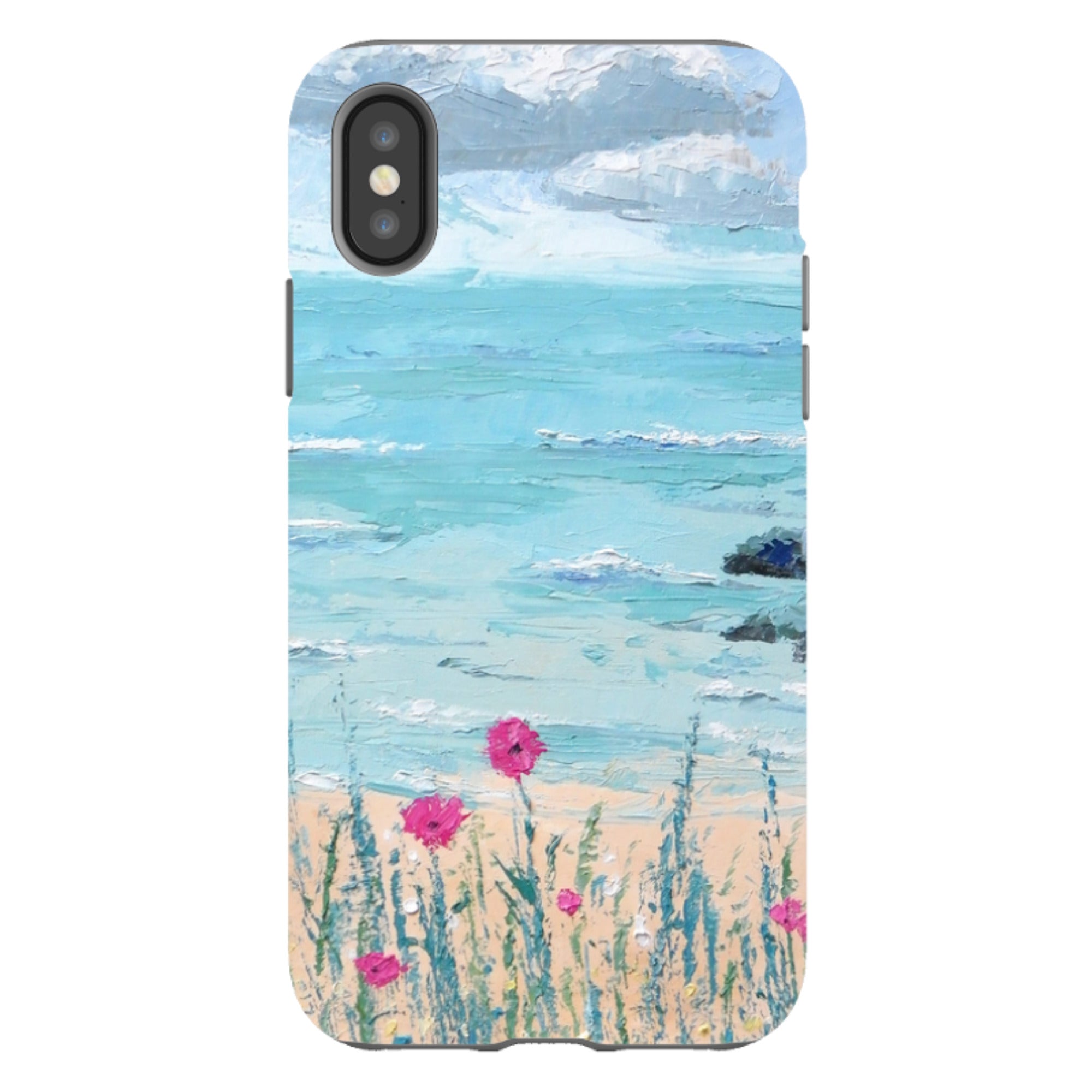 iPhone Tough Case - Seascape By Mary Stubberfield