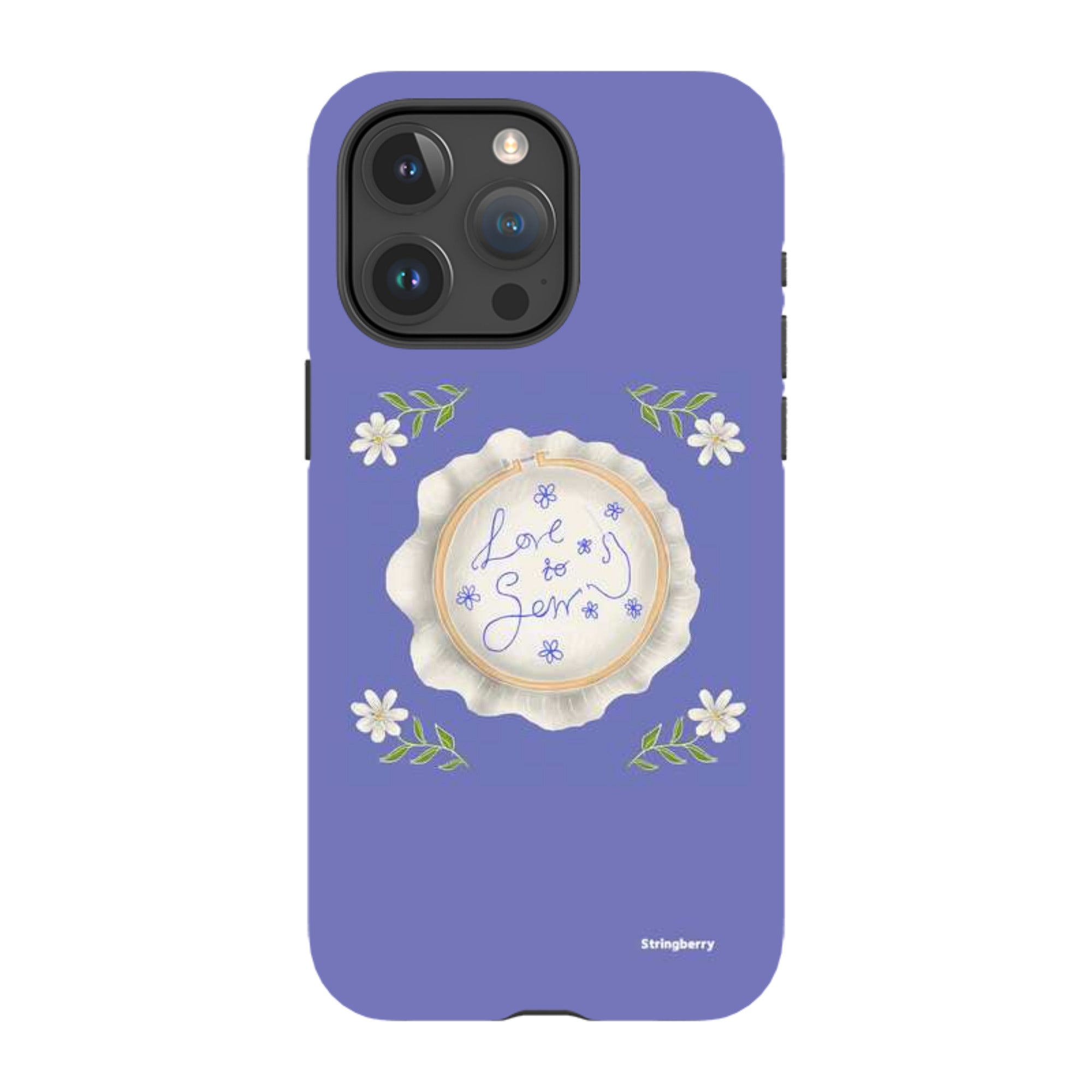 iPhone MagSafe Tough Case -  Love To Sew By Catherine Rowe