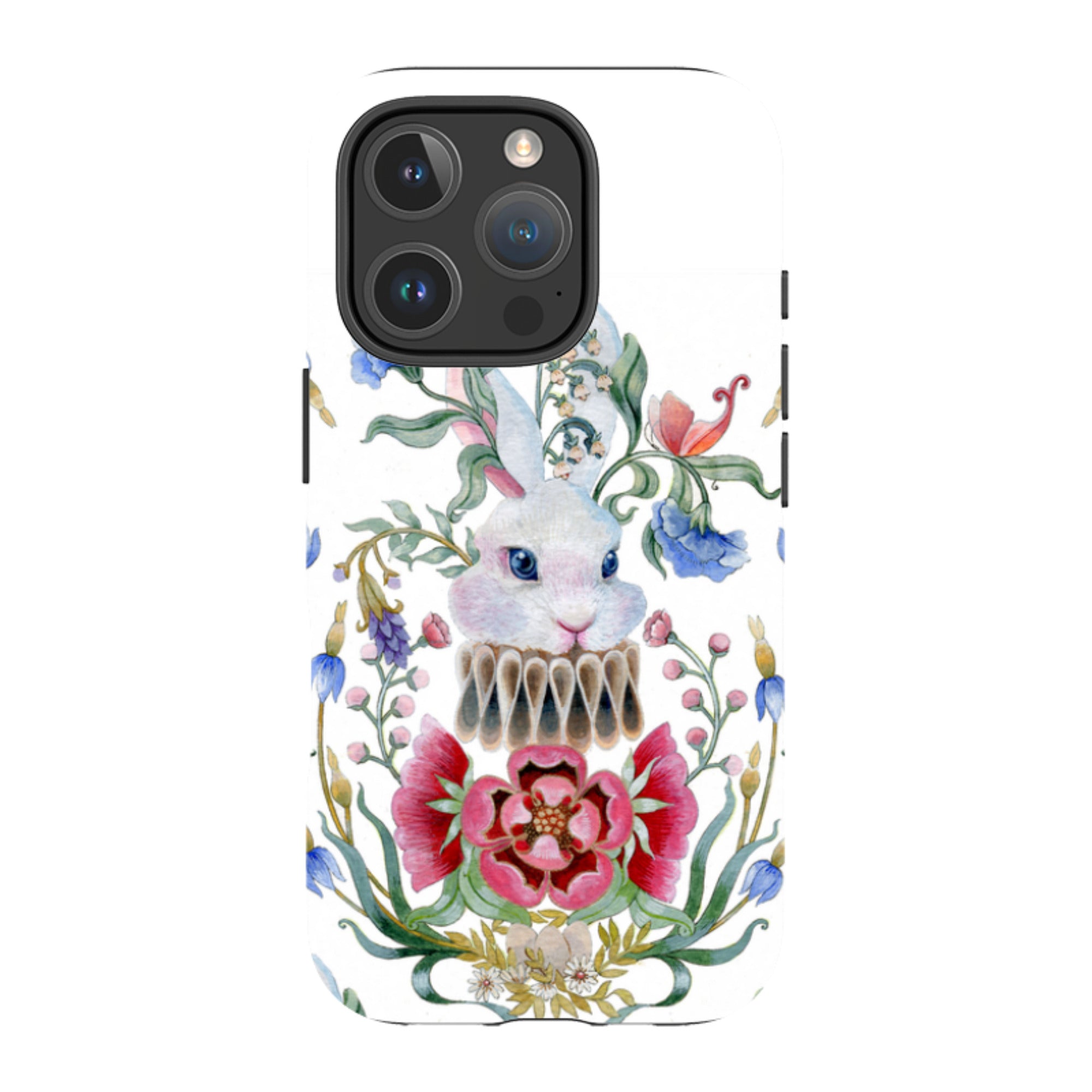 iPhone MagSafe Tough Case -  White Rabbit By Maria Matos