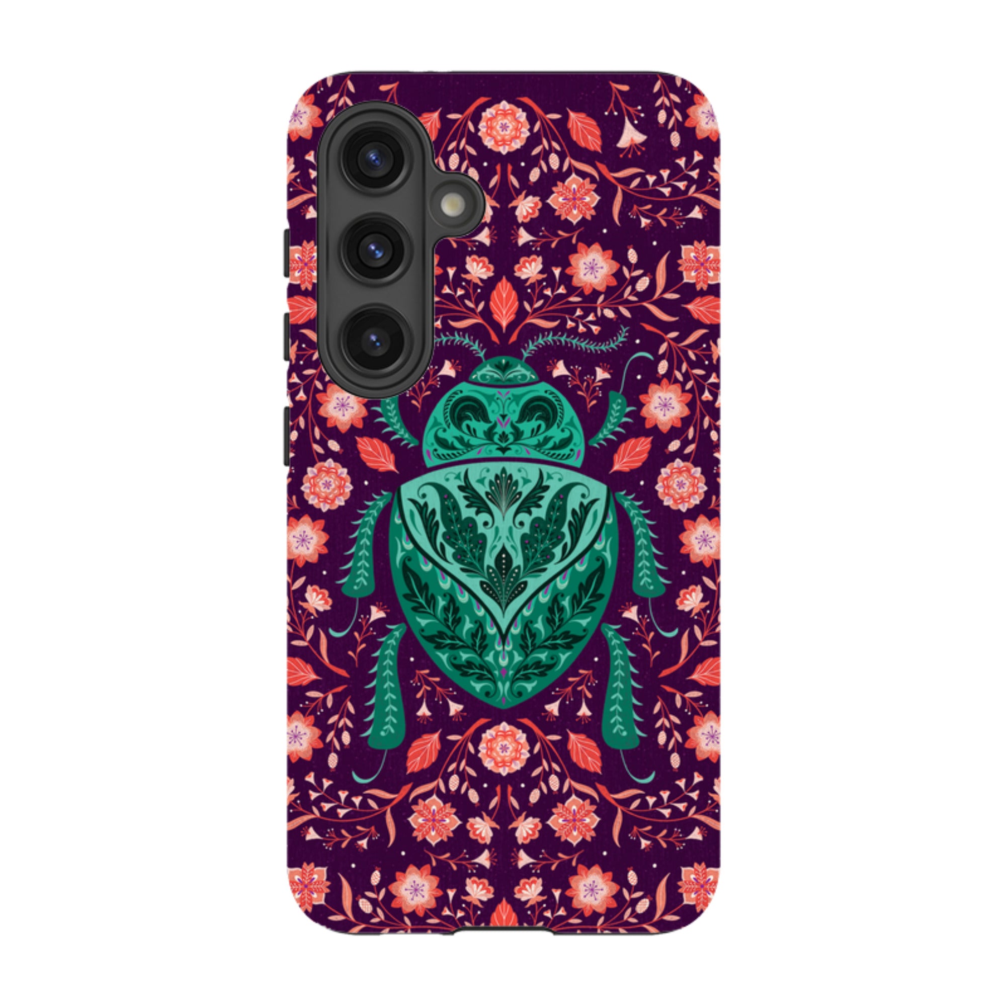 Samsung Tough Case - Beetle By Jenny Zemanek