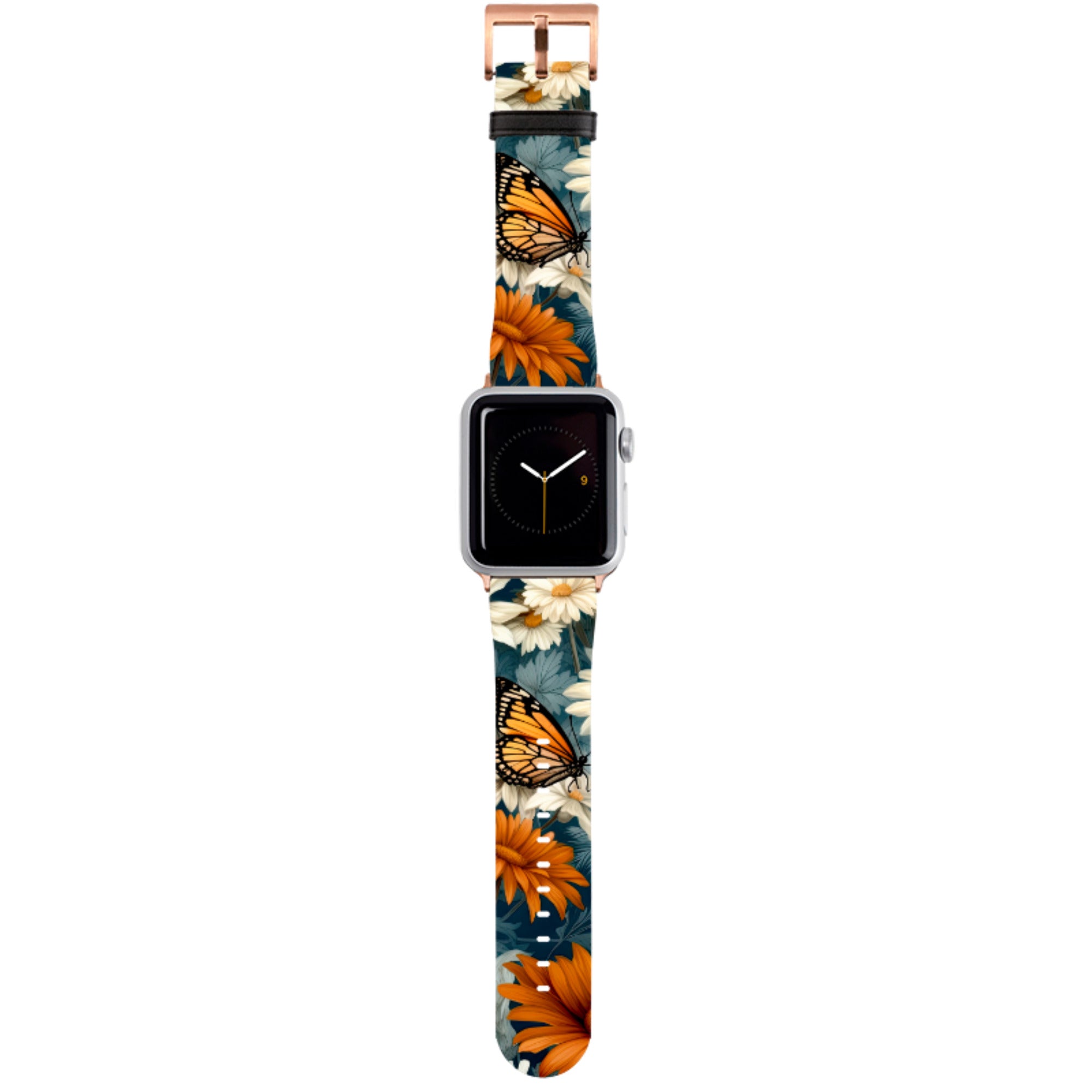 Butterfly Daisies Apple Watch Strap