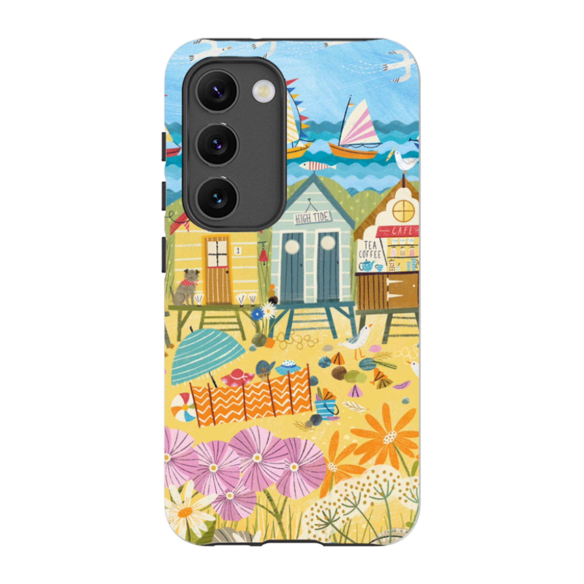 Samsung Tough  Case - Beachy Days 3 By Ali Brookes