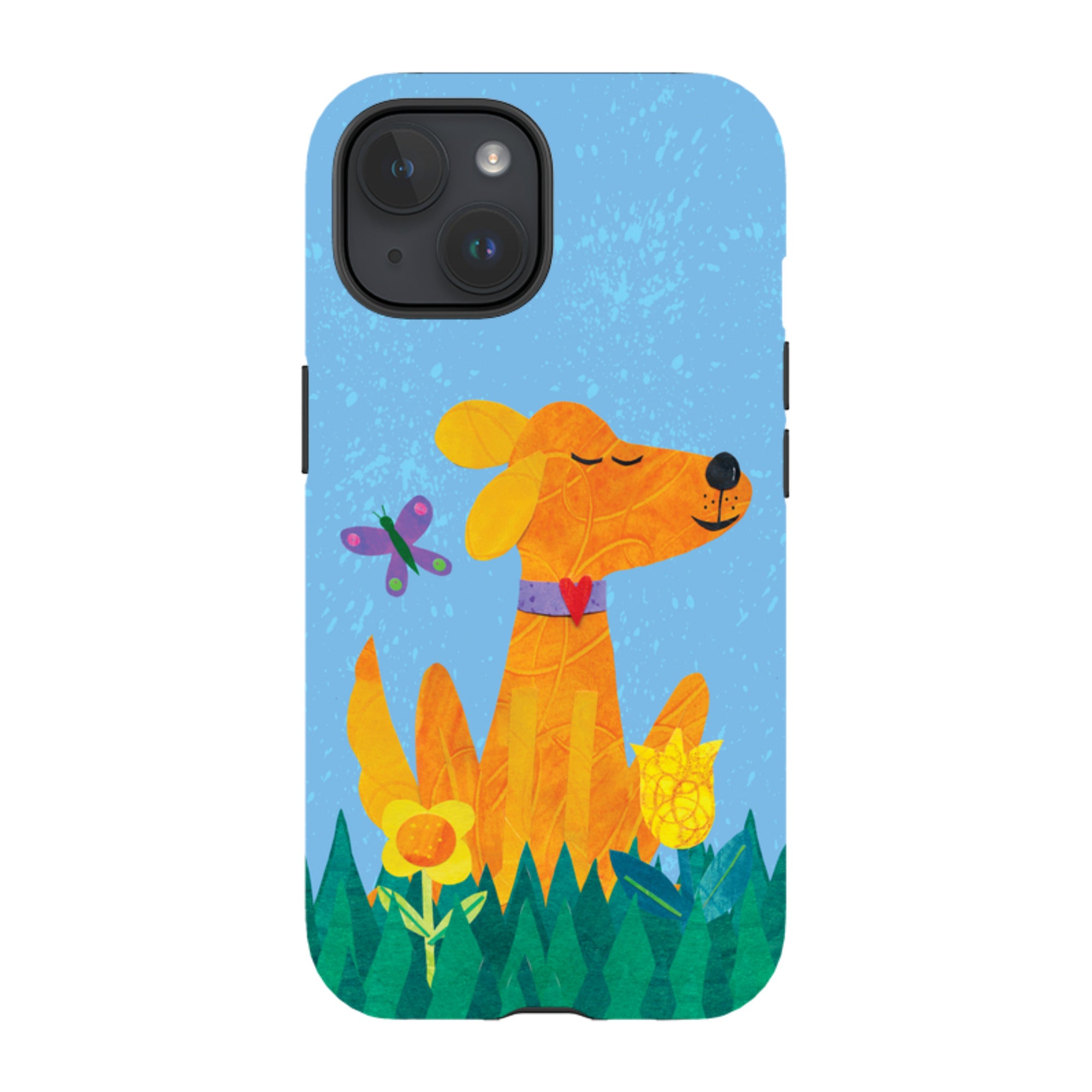 iPhone Tough Case - Pup in the grass By Tracey English