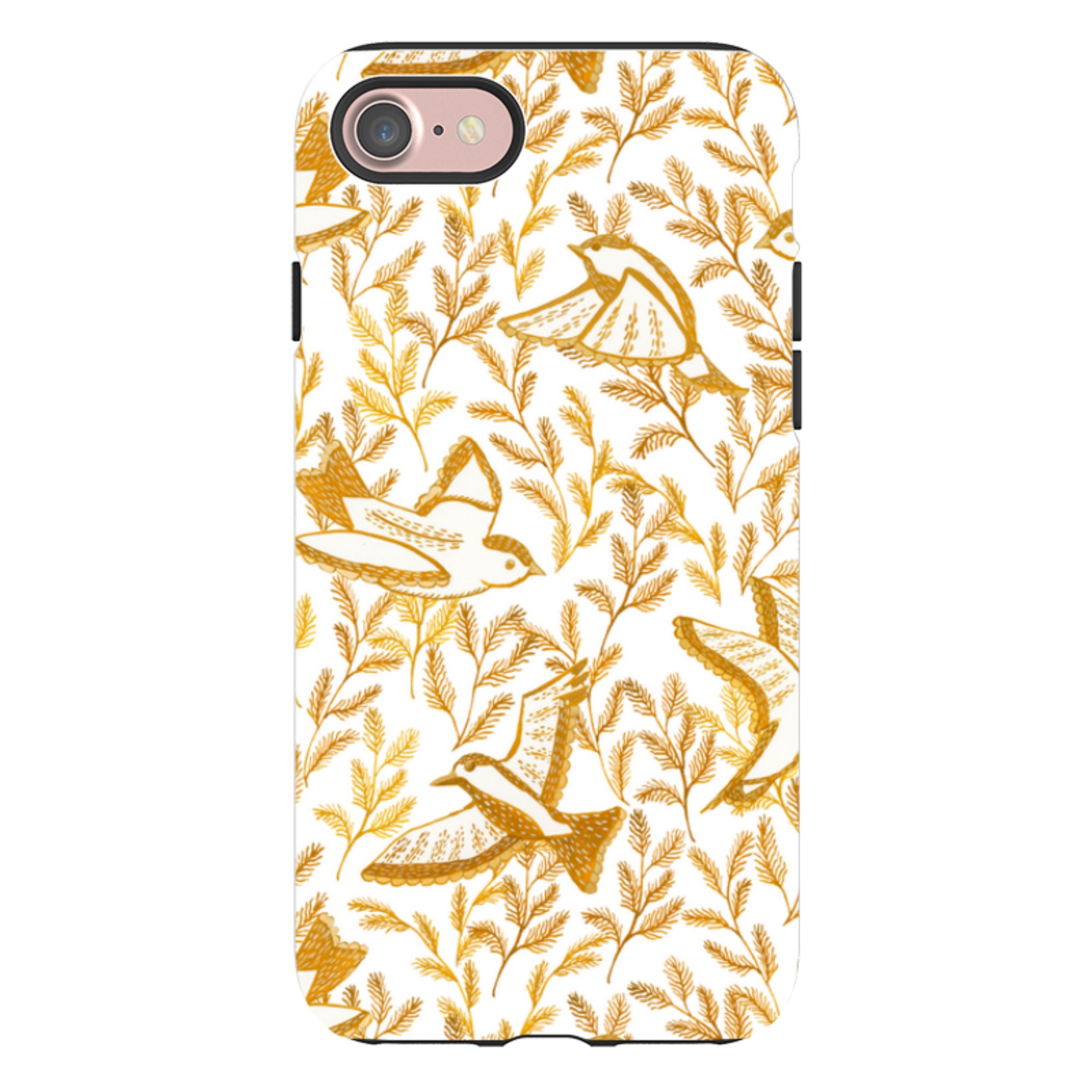 iPhone Tough Case - Fall Birds By Abby Jacobs
