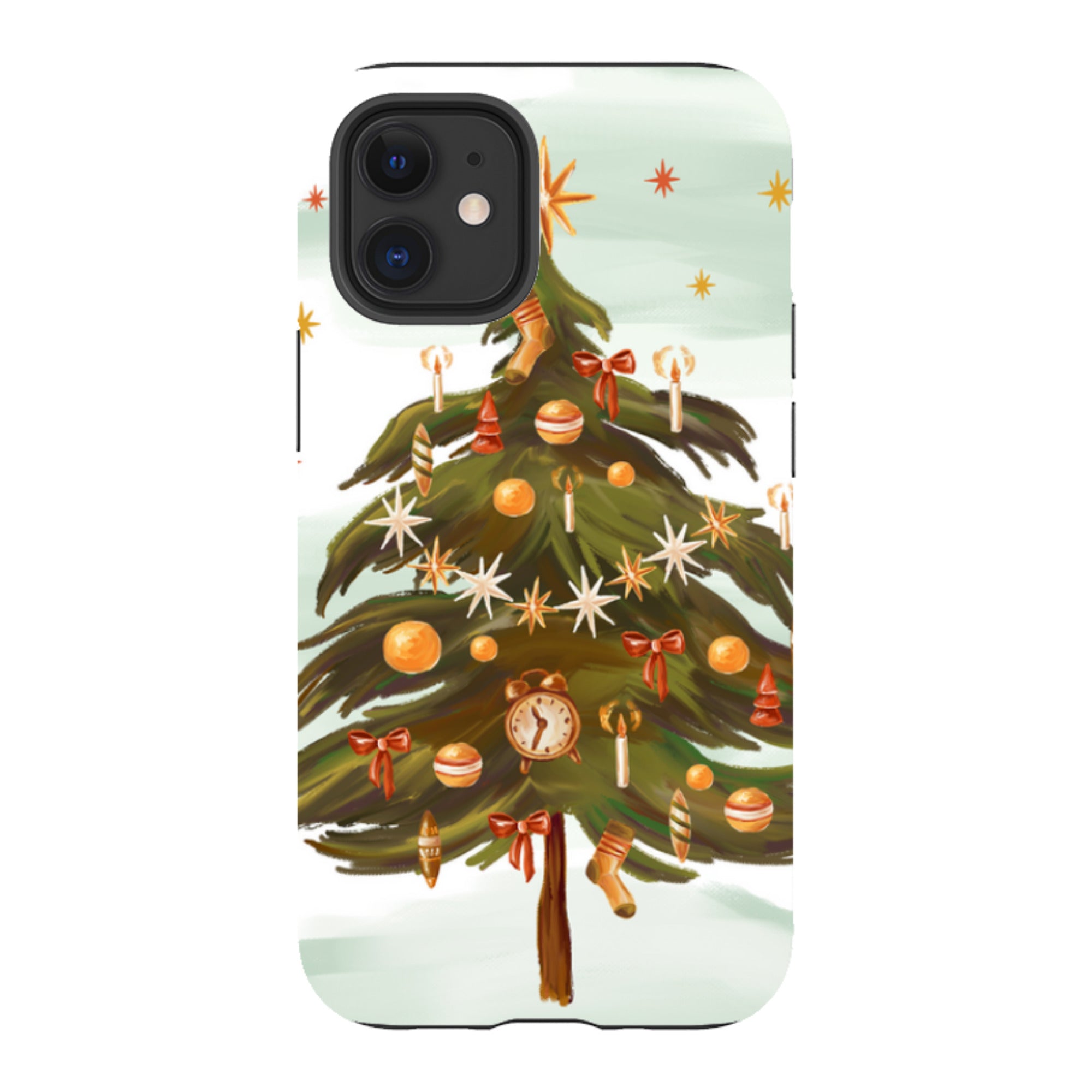 iPhone Tough Case - Outdoor Xmas Tree
