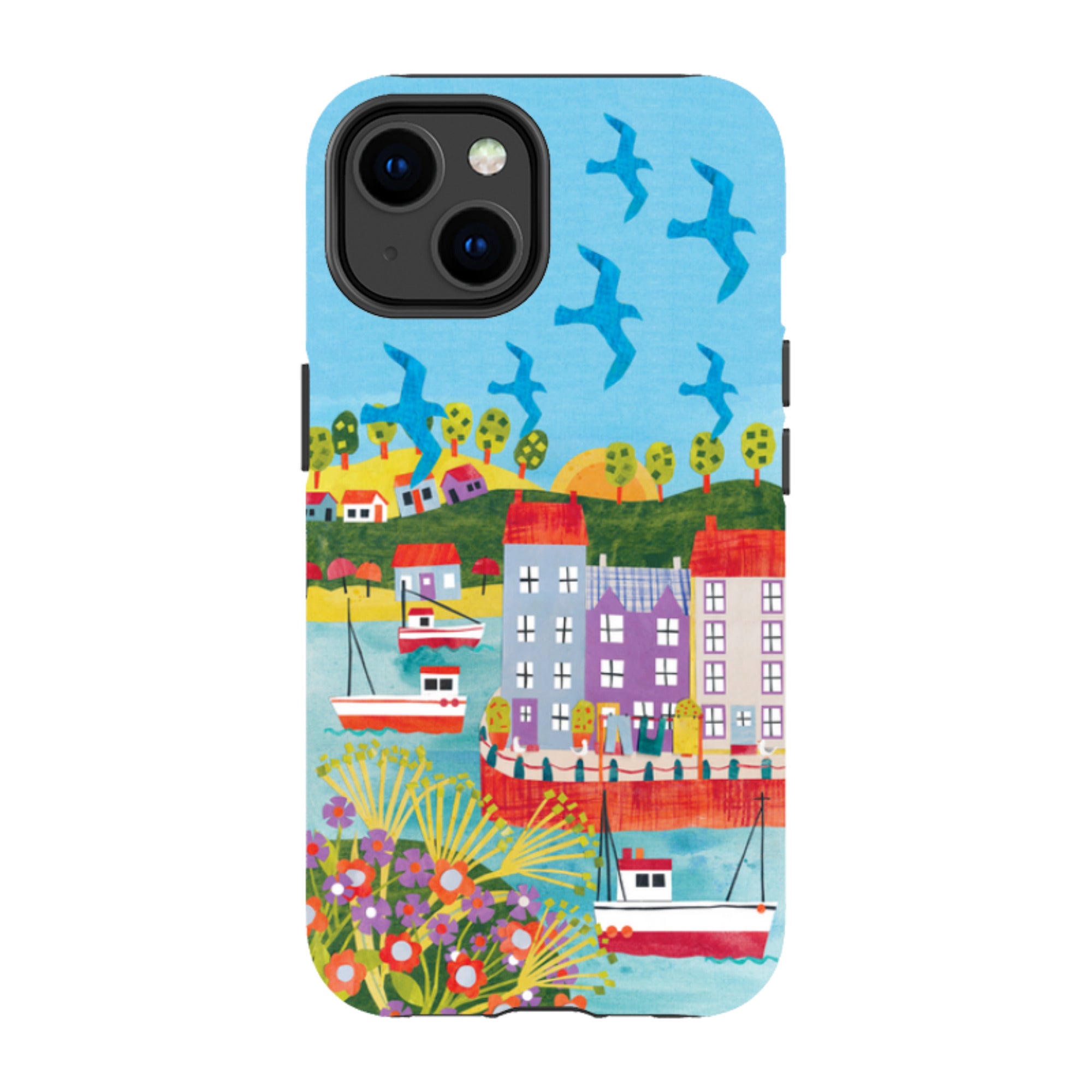 iPhone MagSafe Tough Case - Harbour Side By Tracey English