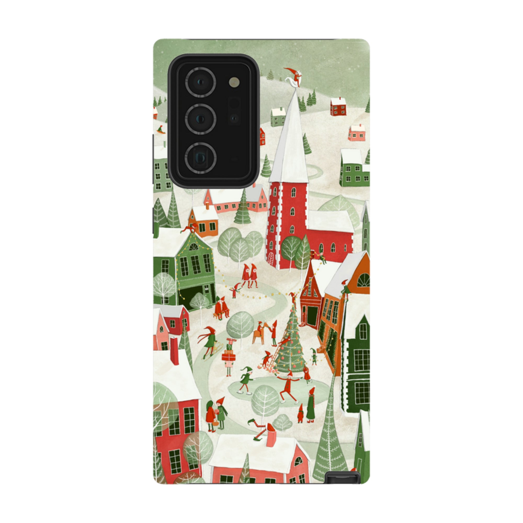 Samsung Tough Case - Christmas Town By Maja Lindberg