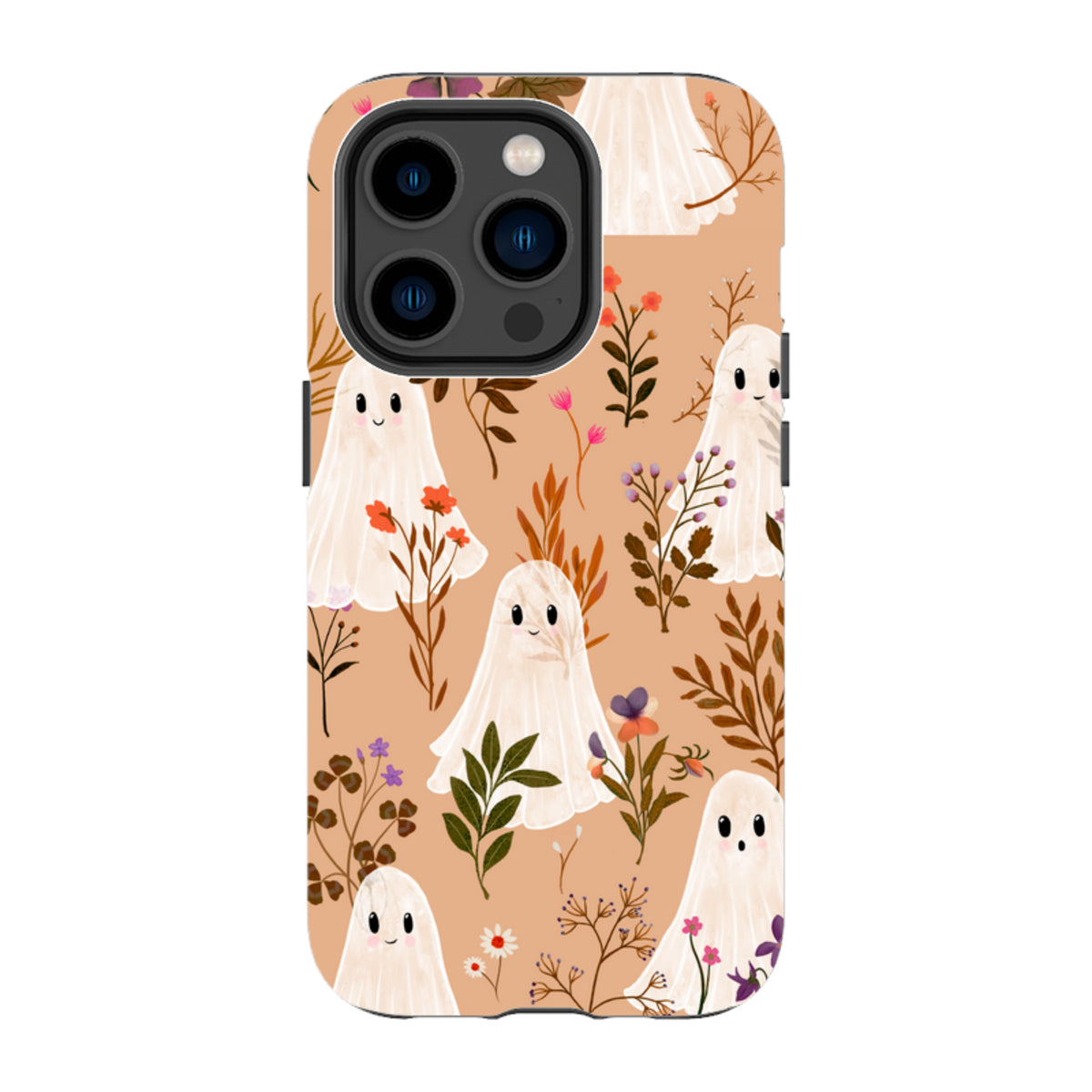 iPhone Tough Case - Ghost in the Garden - Cider Clay By Katherine Quinn