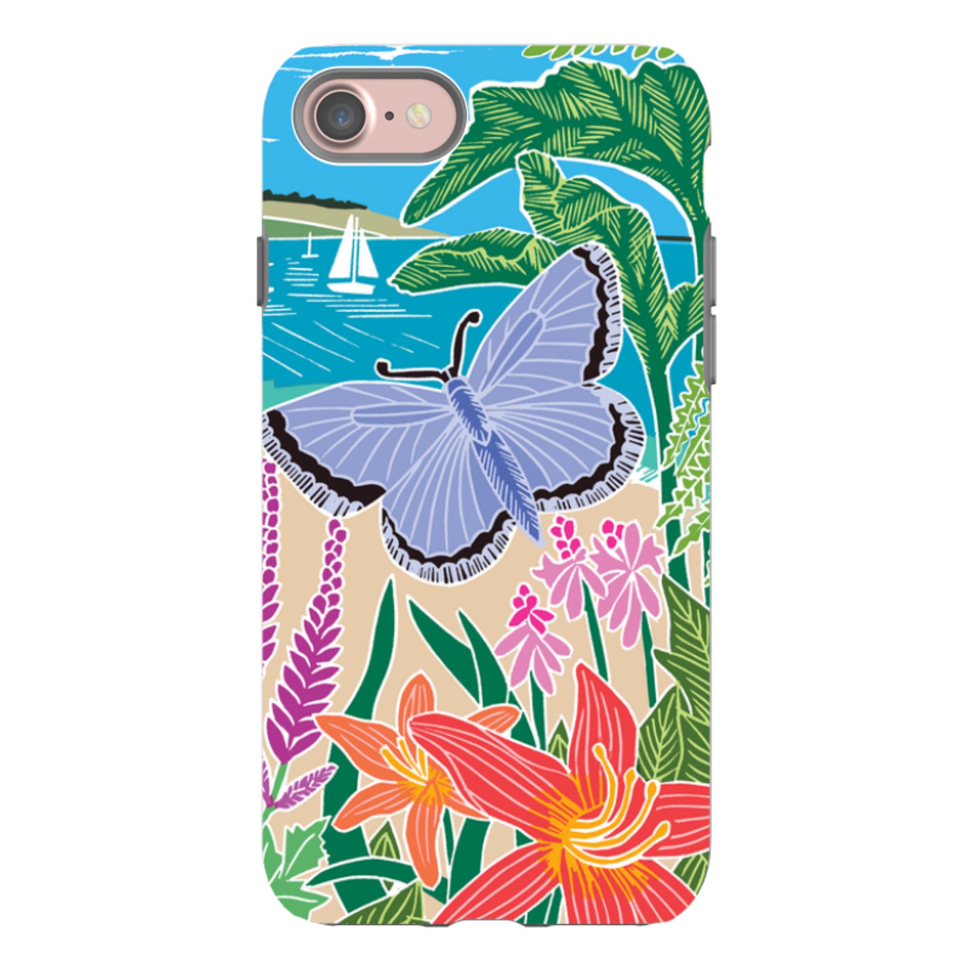 iPhone Tough Case - Trebah Garden By Kate Heiss