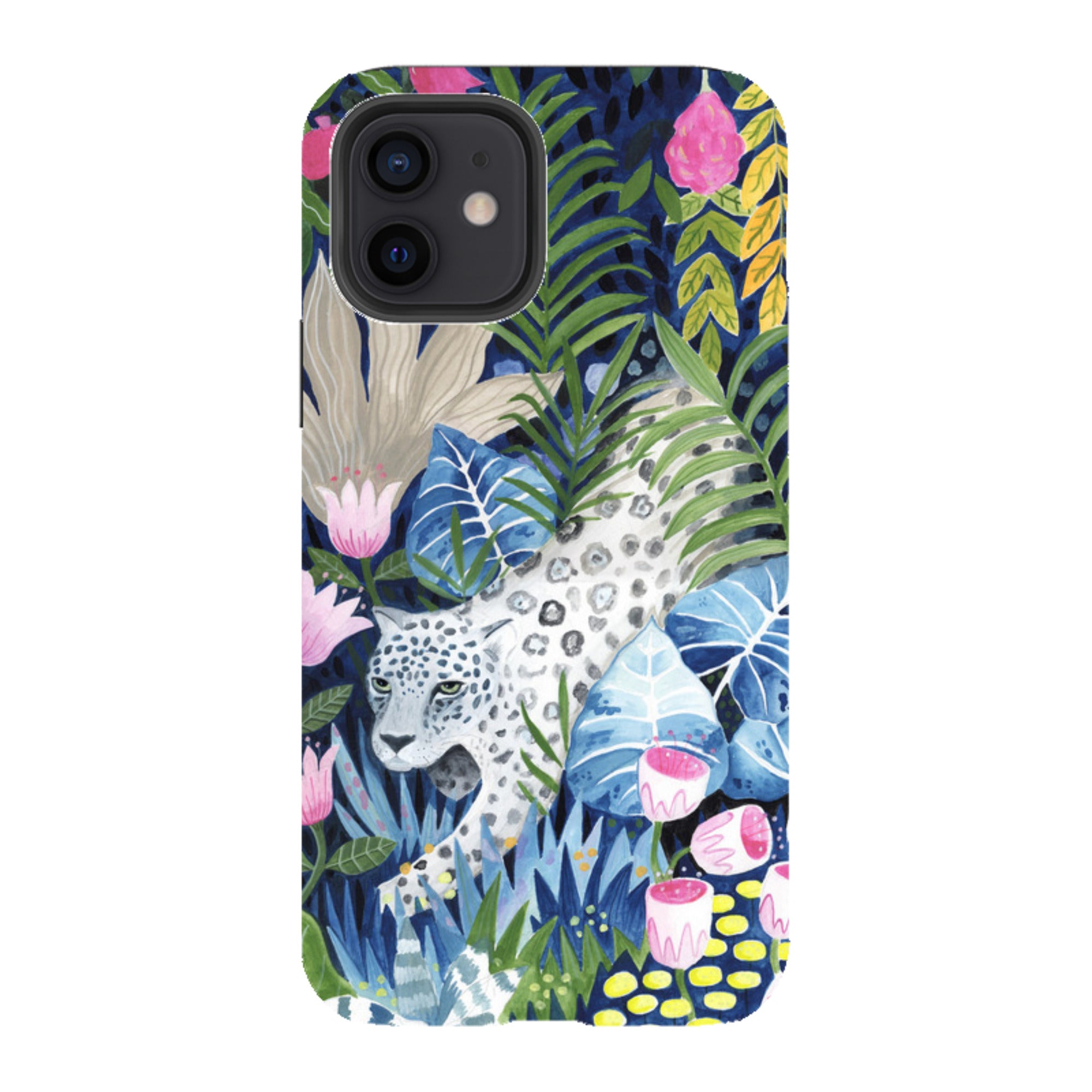 iPhone Tough Case - Prowling Leopard By Bex Parkin