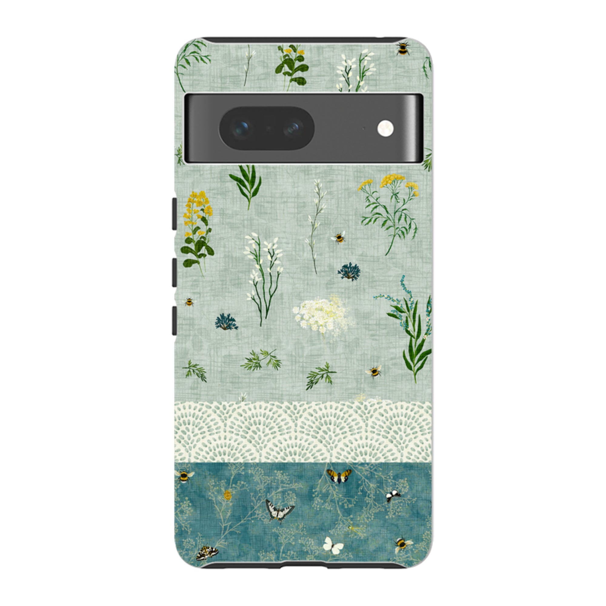 Google Tough Case - Song Bird Florals and Bees 2 By Katherine Quinn