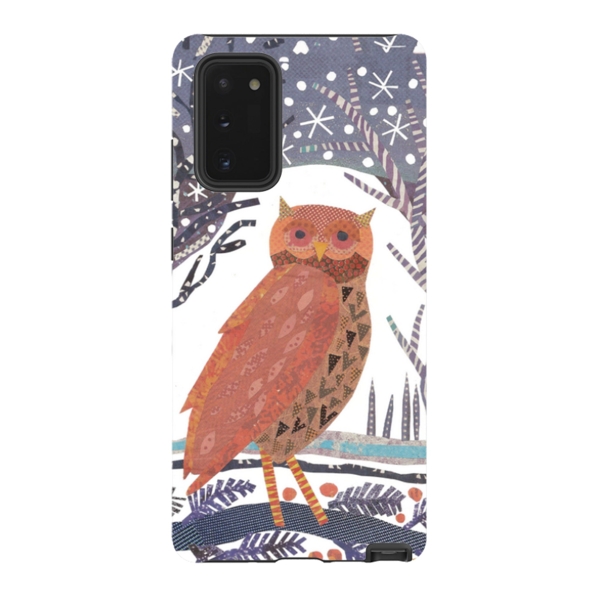 Samsung Tough Case - Winter Owl By Jane Robbins
