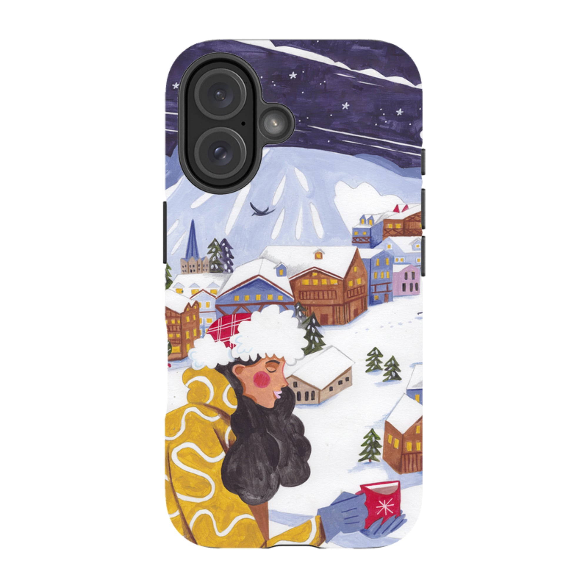 iPhone MagSafe Tough Case - Courchevel By Caroline Bonne Muller