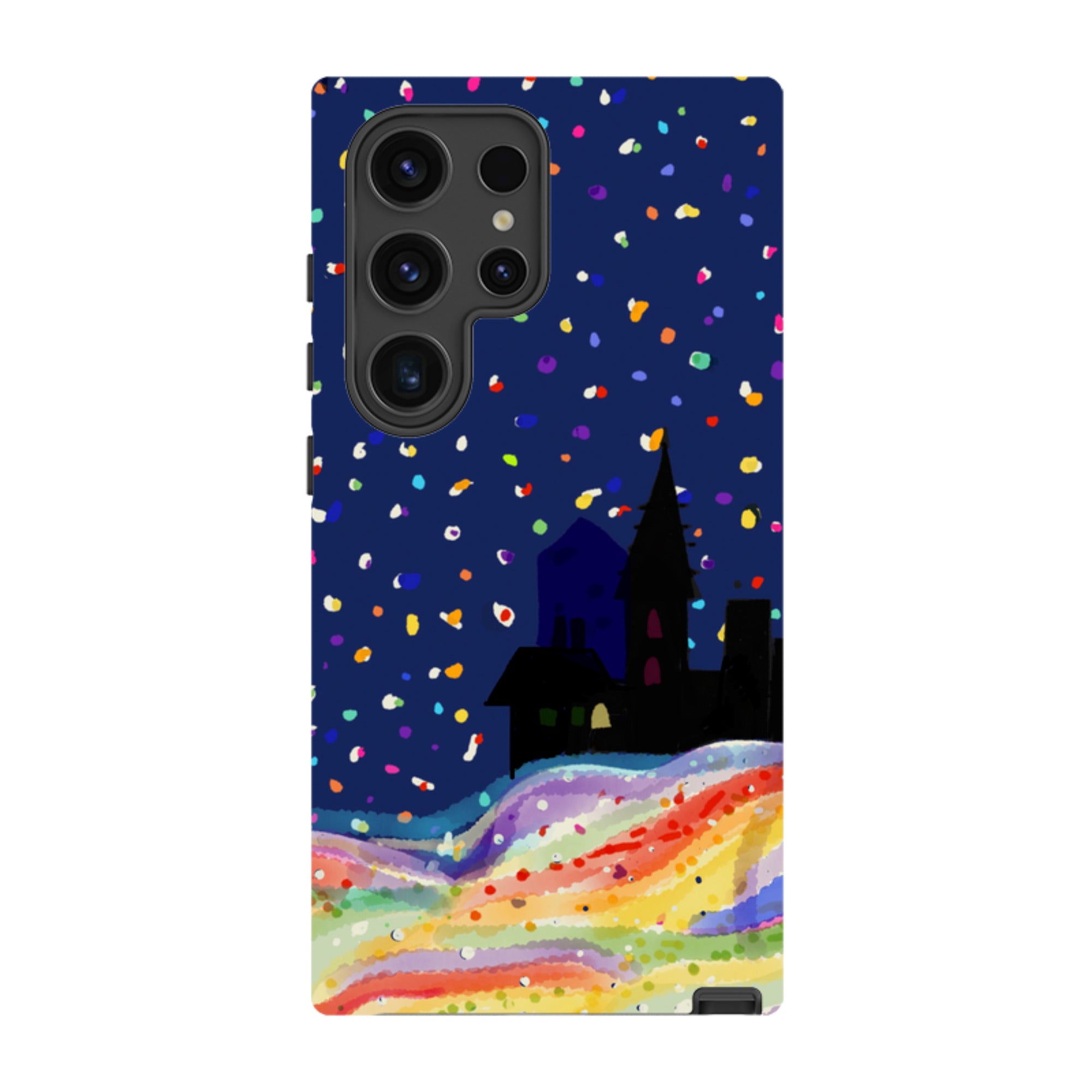 Samsung Tough Case - Rainbow Snow By Sarah Campbell