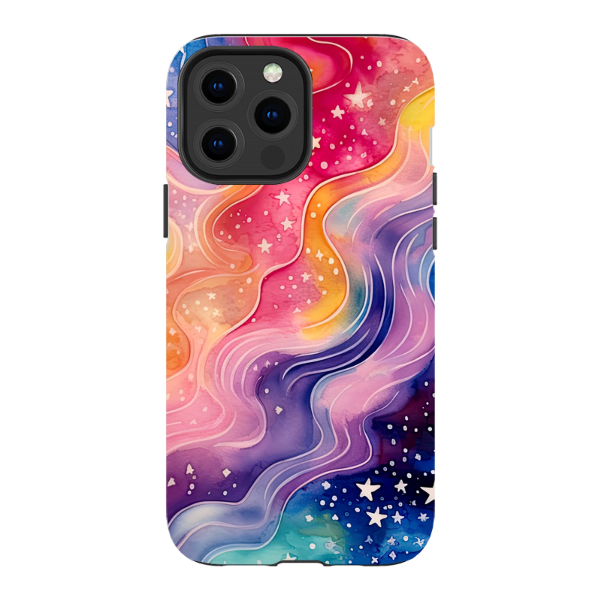 iPhone MagSafe Tough Case - Rainbow Stars V
