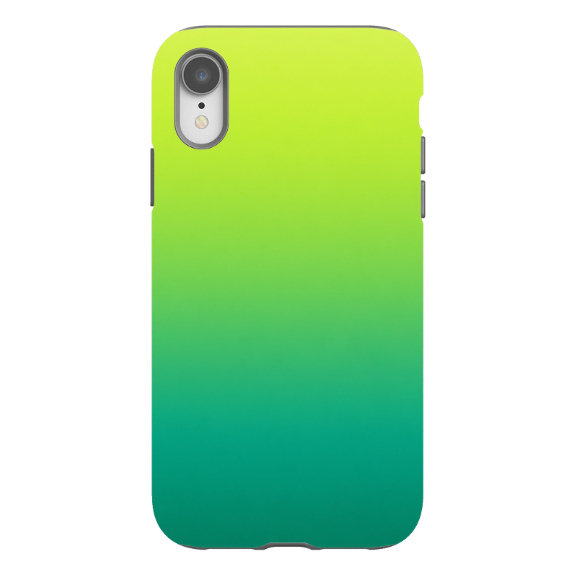 iPhone Tough Case - Lime Green Ombre