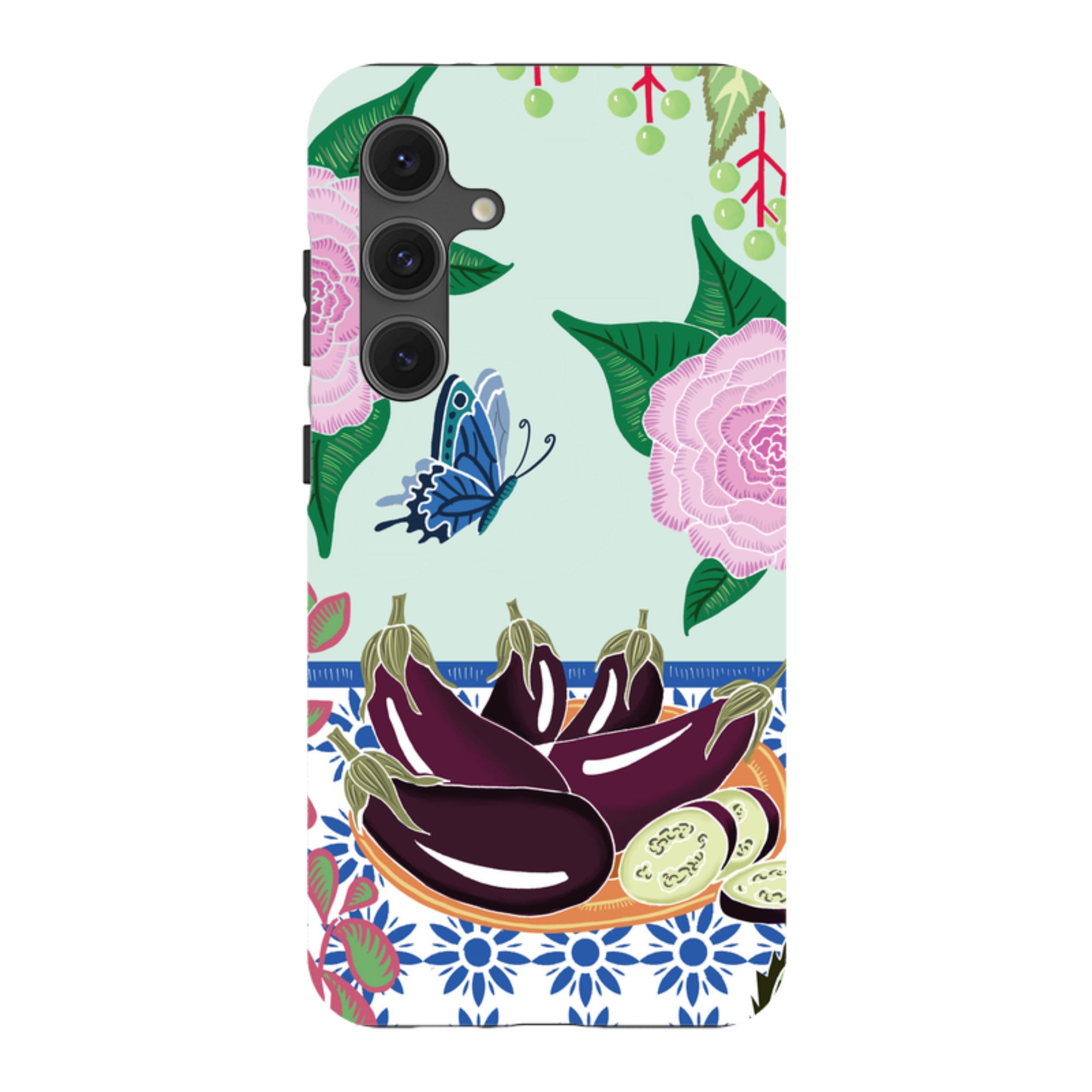 Samsung Tough Case - Aubergines By Kate Heiss