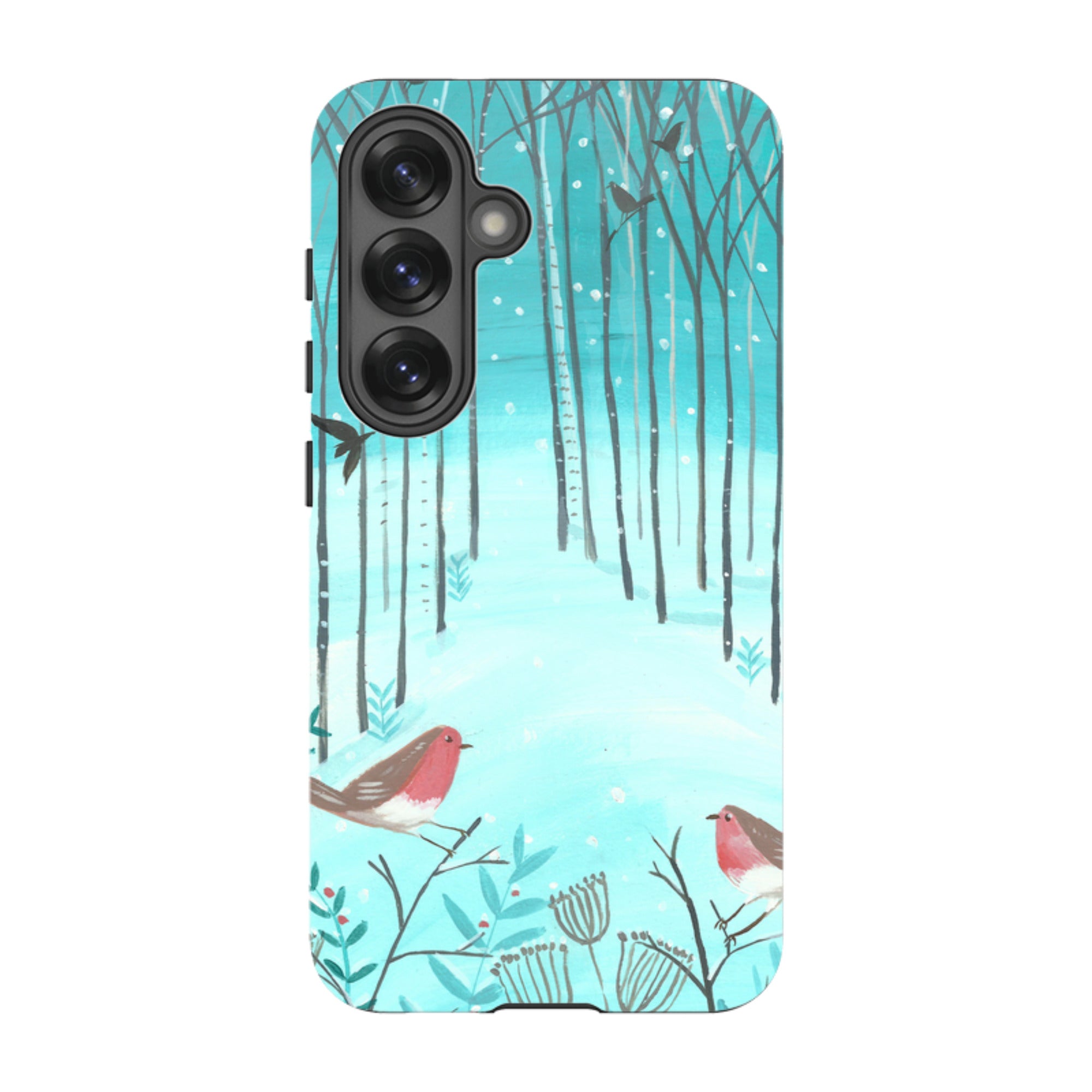 Samsung Tough Case - Winter Forest By Mary Stubberfield