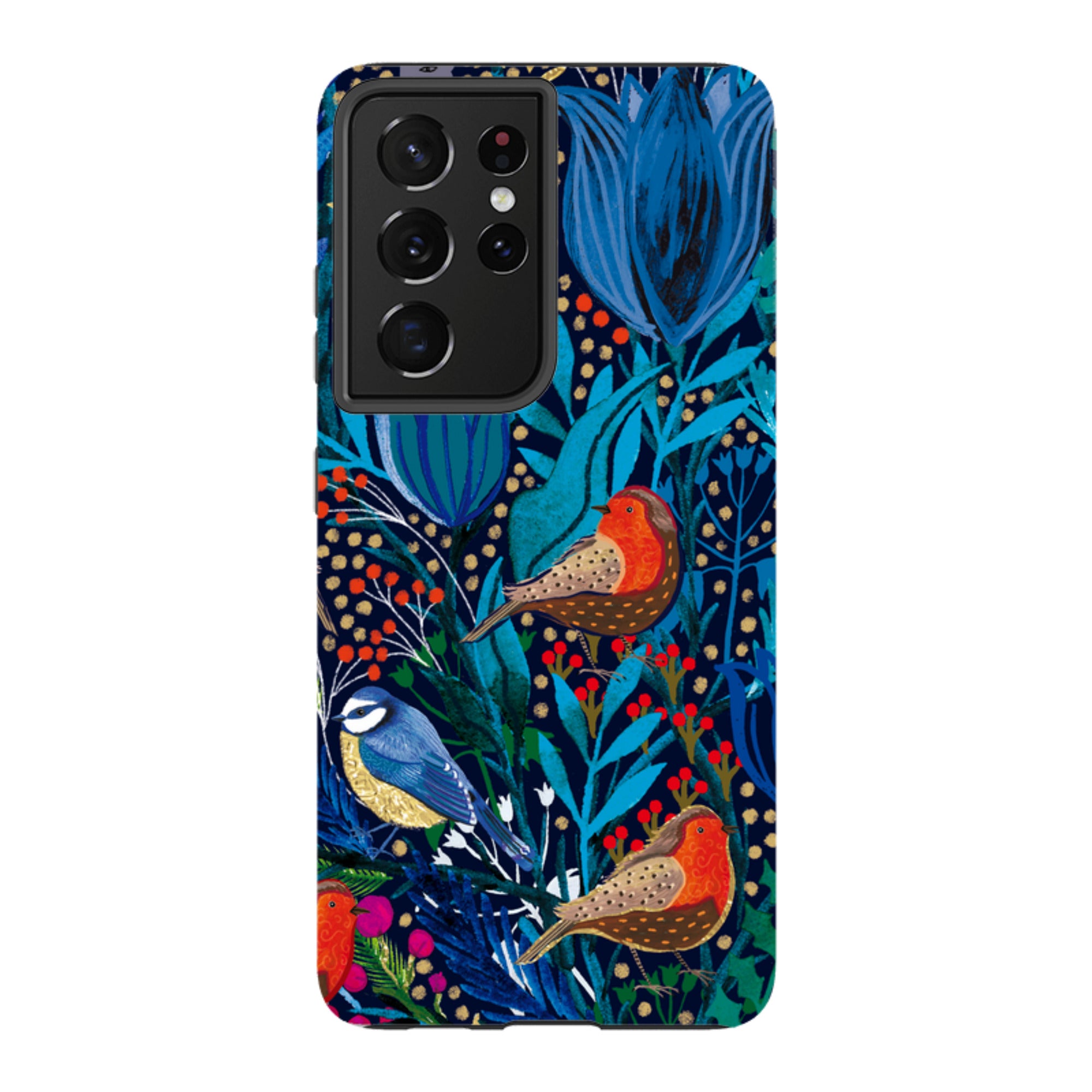 Samsung Tough Case - Xmas Robin IV By Emma Frances Grant
