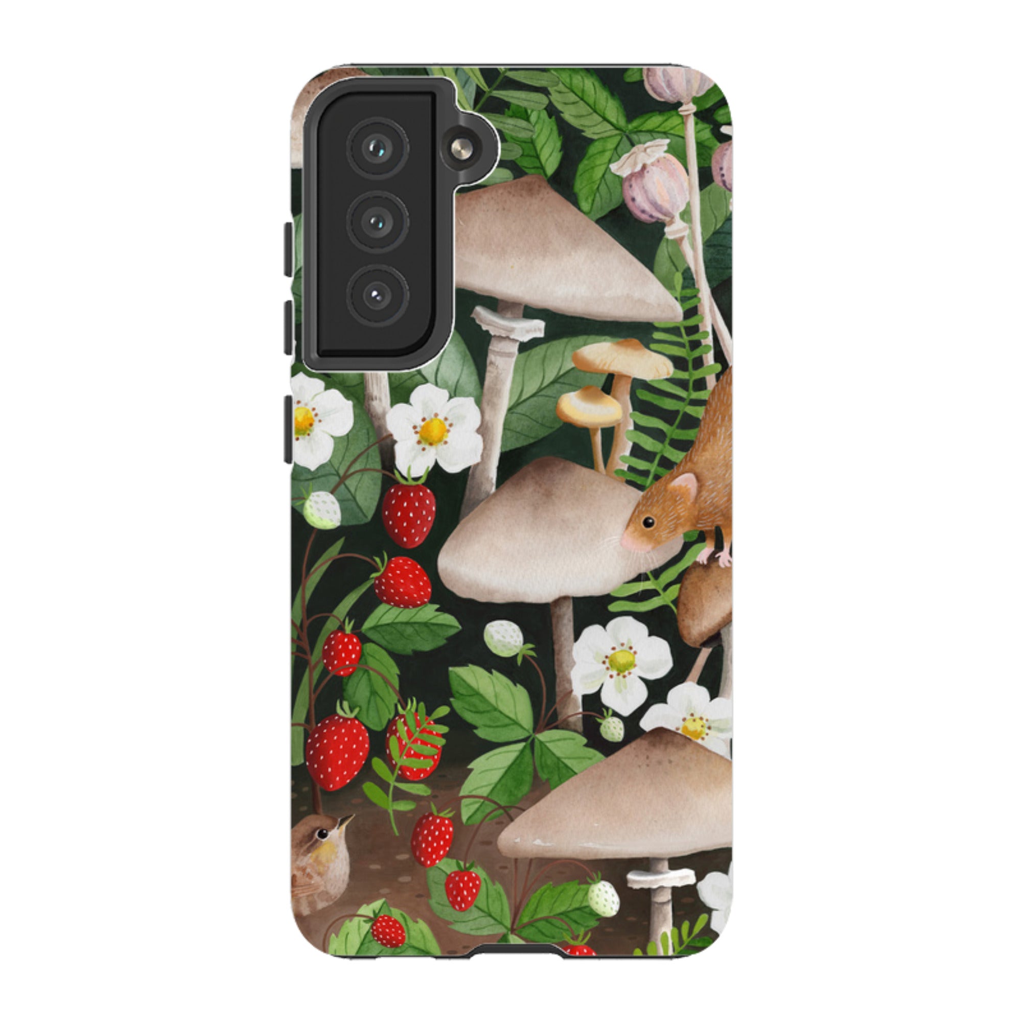 Samsung Tough Case - Strawberry Patch By Bex Parkin